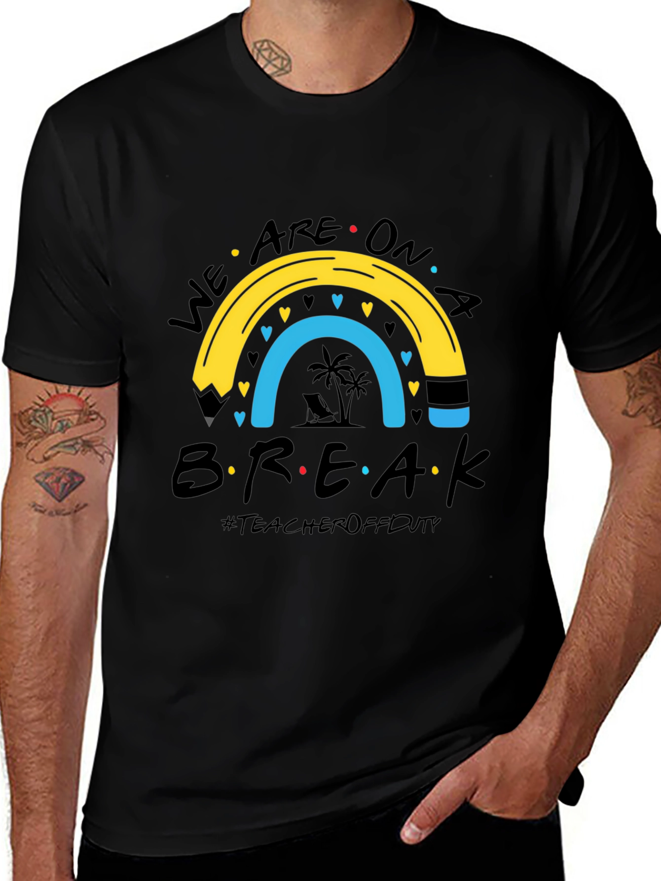 Teacher Off Duty Summer Break T-Shirt