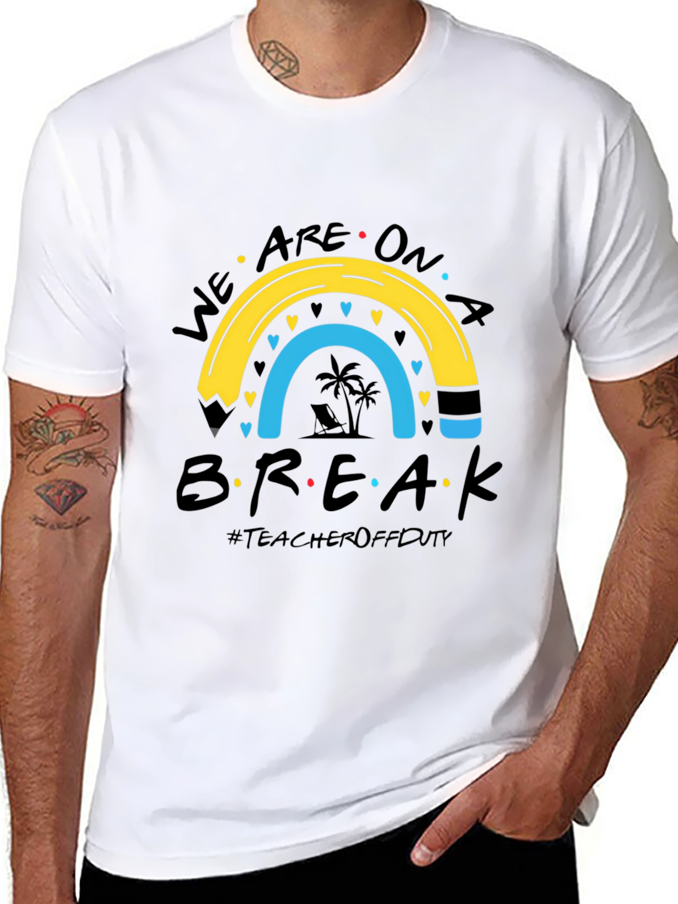 Teacher Off Duty Summer Break T-Shirt