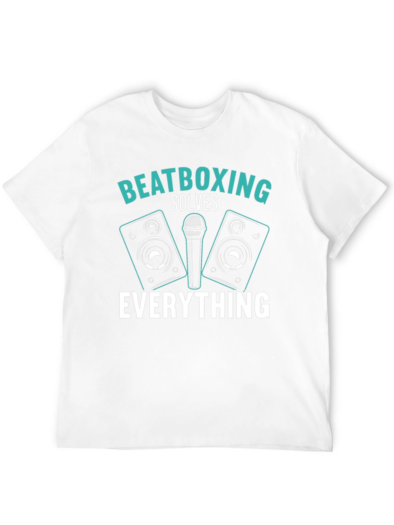 Beatboxing Solves Everything Black T-Shirt