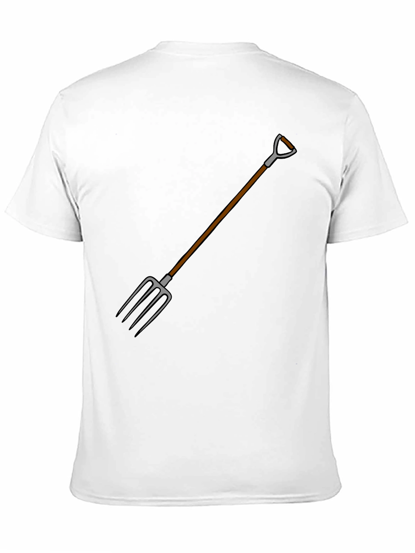 Novelty Pitchfork Graphic T-Shirt