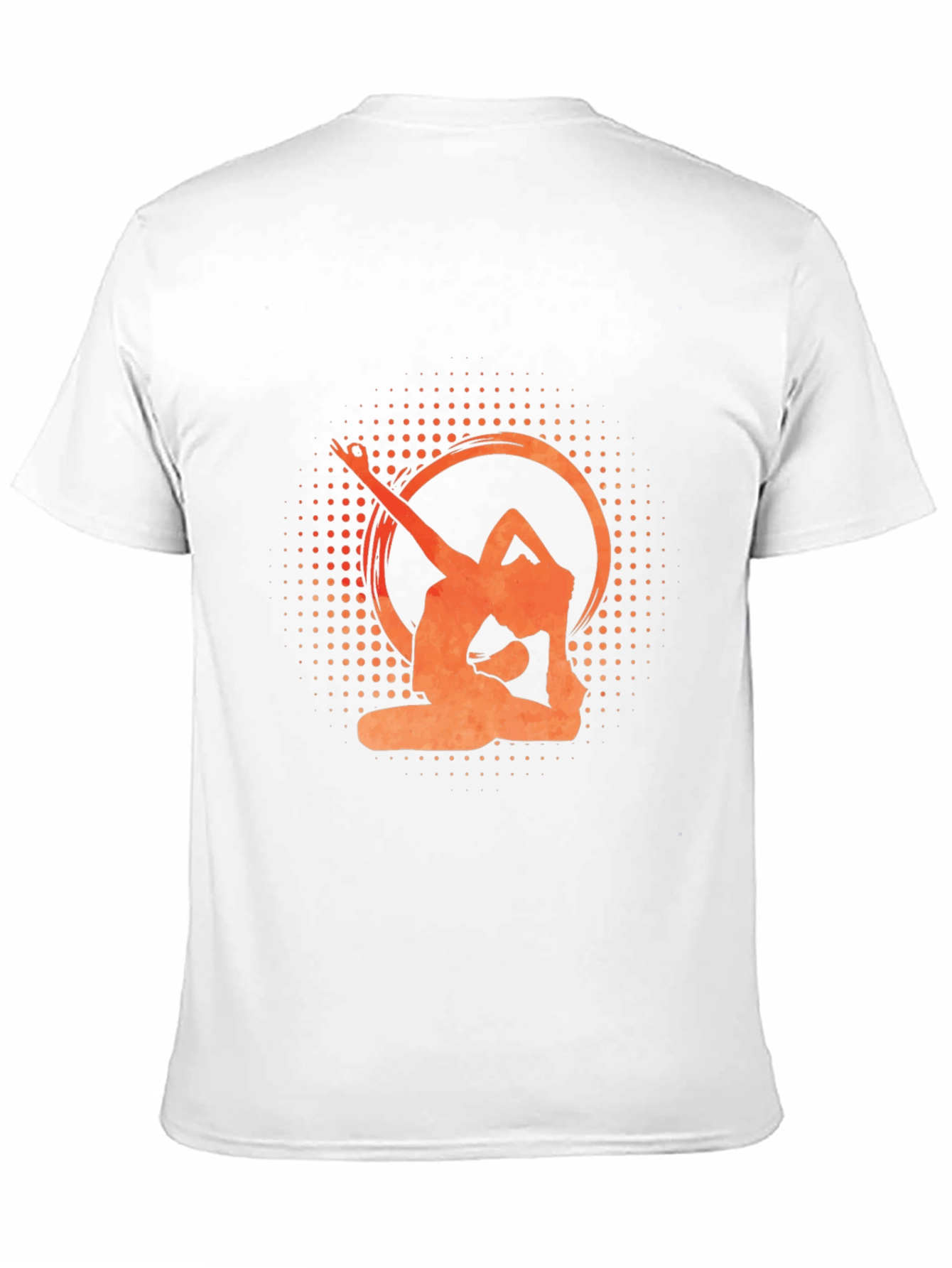 Yoga Pose Graphic T-Shirt - Black