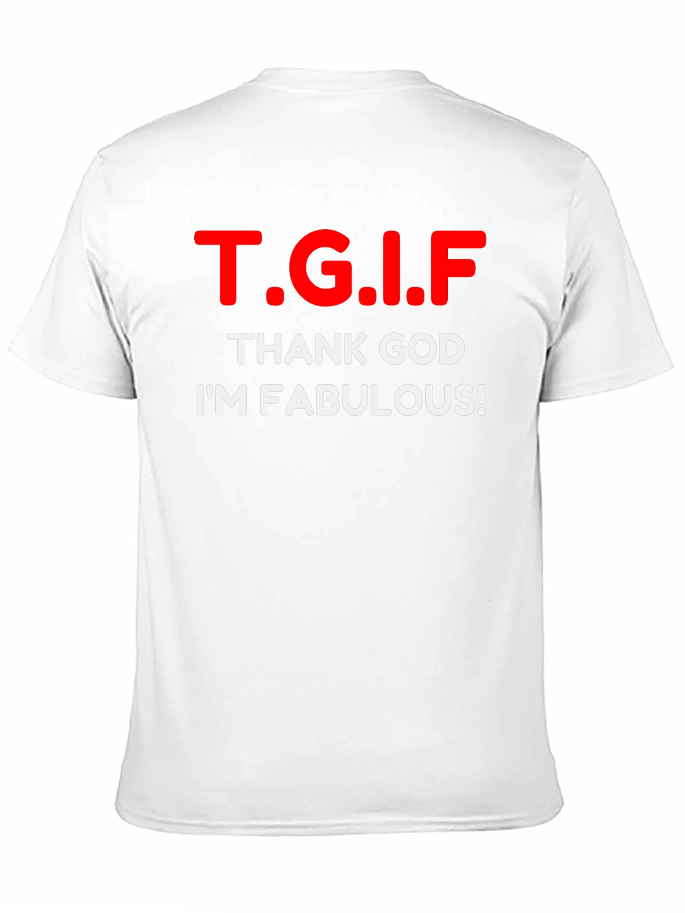 TGIF Fabulous Graphic T-Shirt - Black