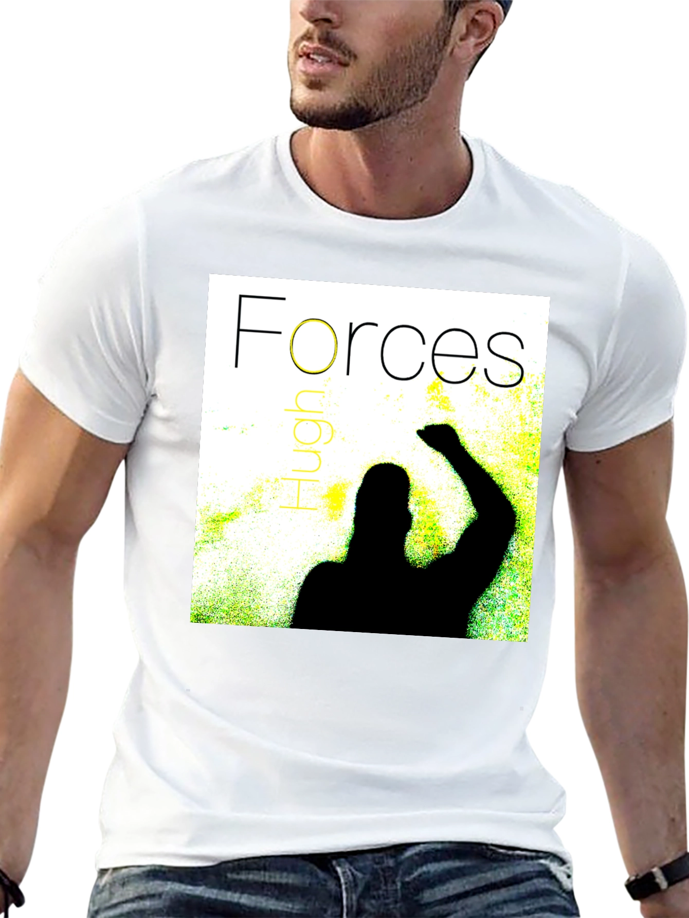 Forces Hugh Graphic Tee Black