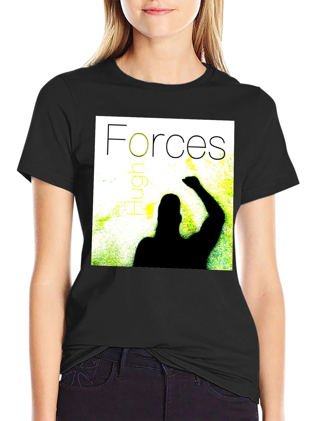 Forces Hugh Graphic Tee Black