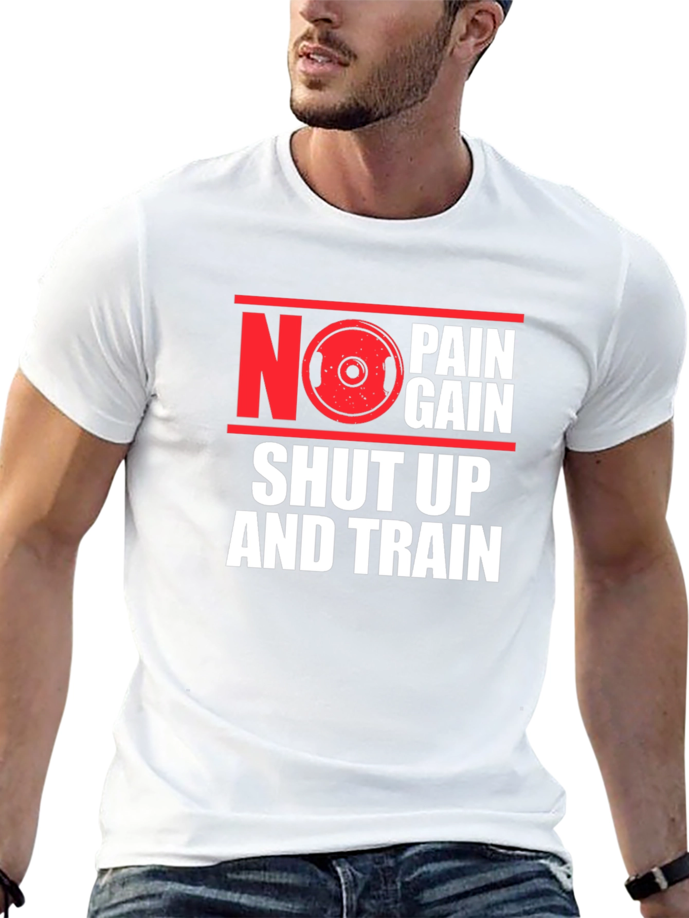 No Pain No Gain Workout T-Shirt