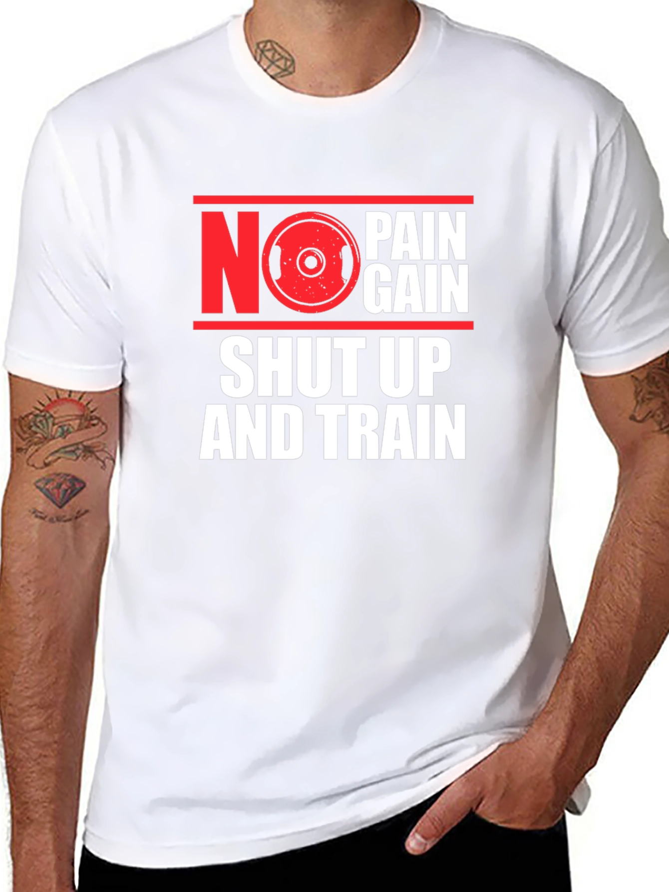 No Pain No Gain Workout T-Shirt