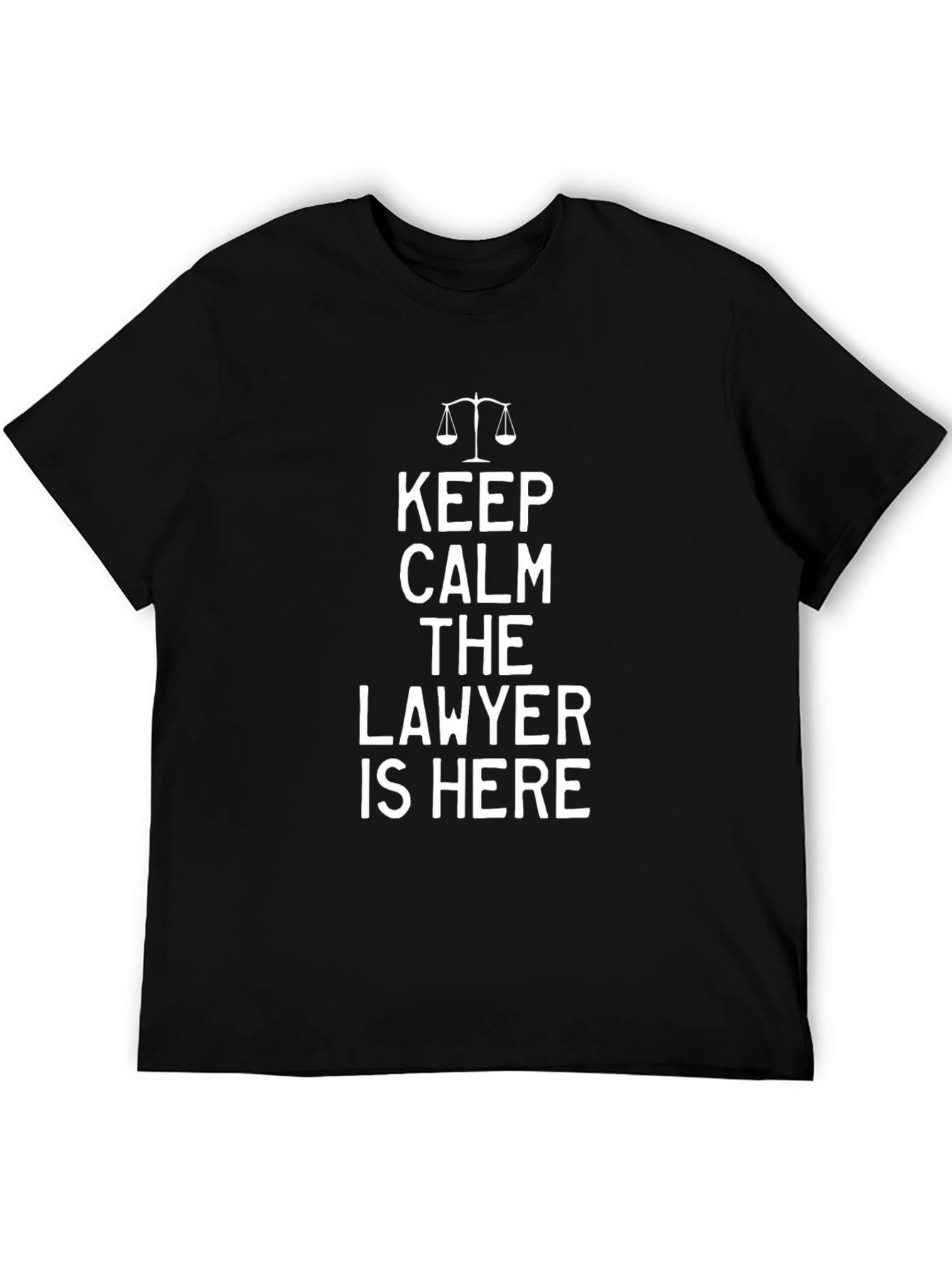 Keep Calm Lawyer T-Shirt - Novelty Attorney Gift