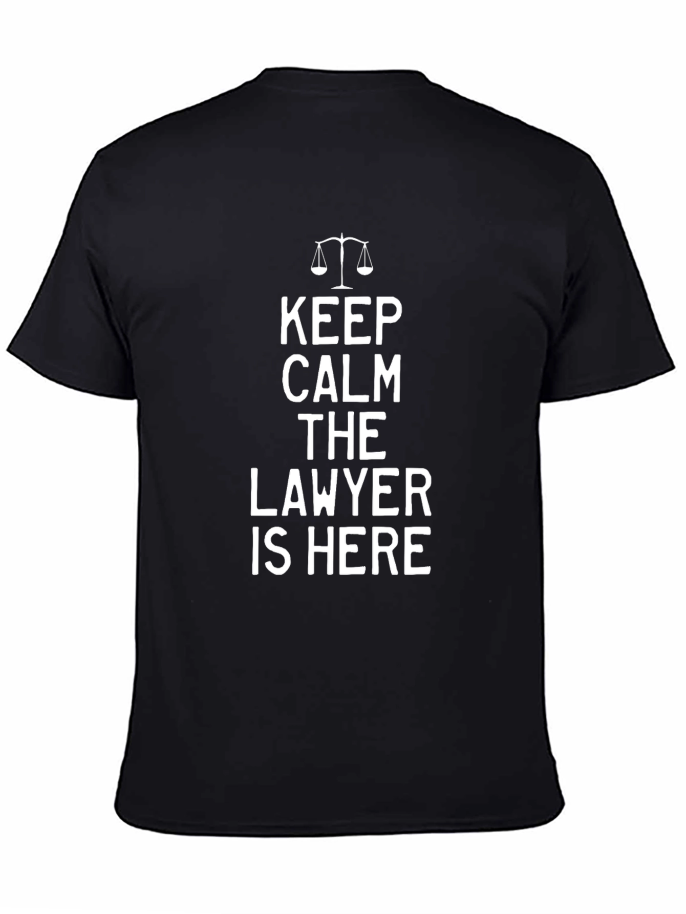 Keep Calm Lawyer T-Shirt - Novelty Attorney Gift