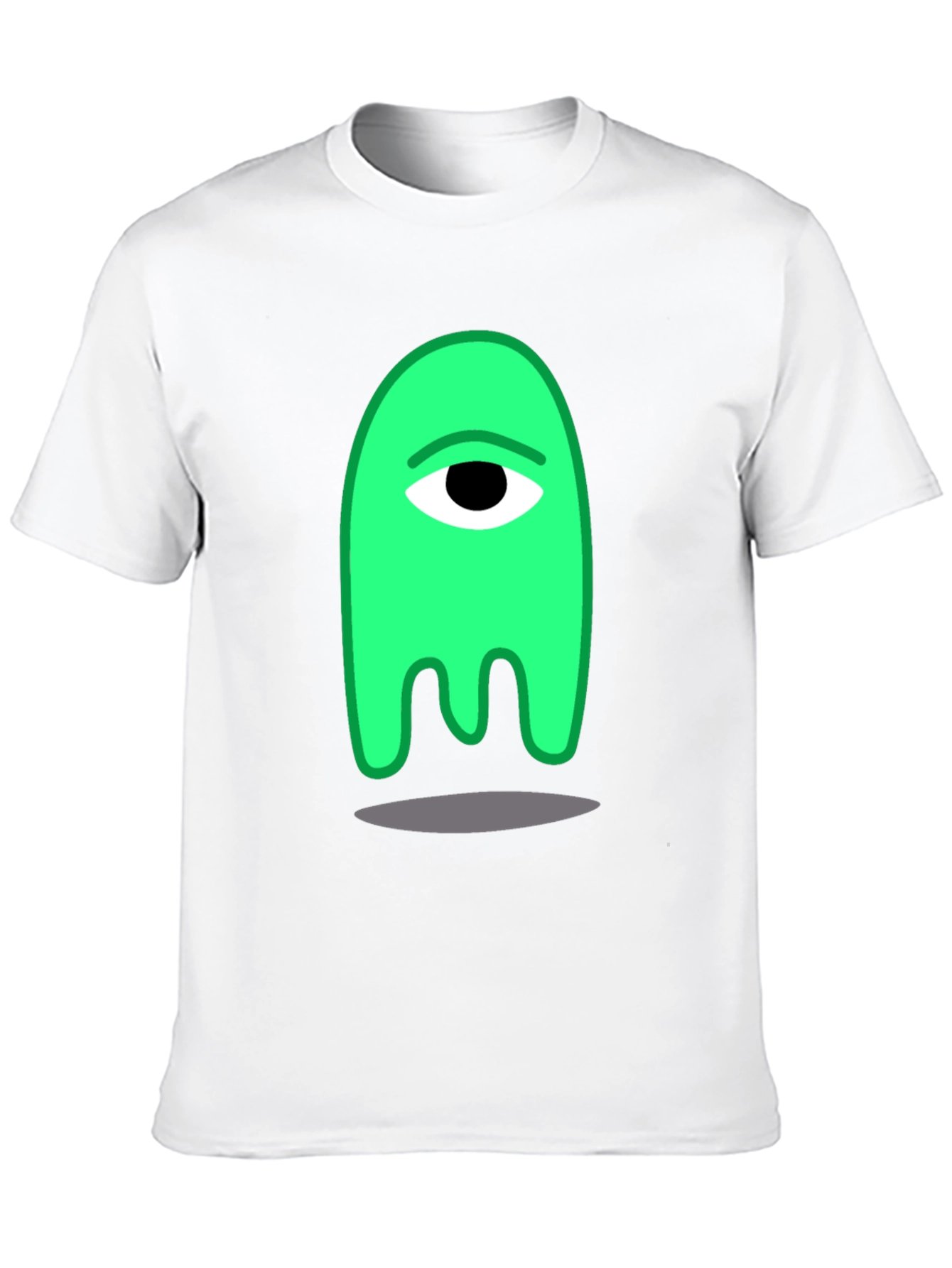One-Eyed Green Monster Graphic Tee