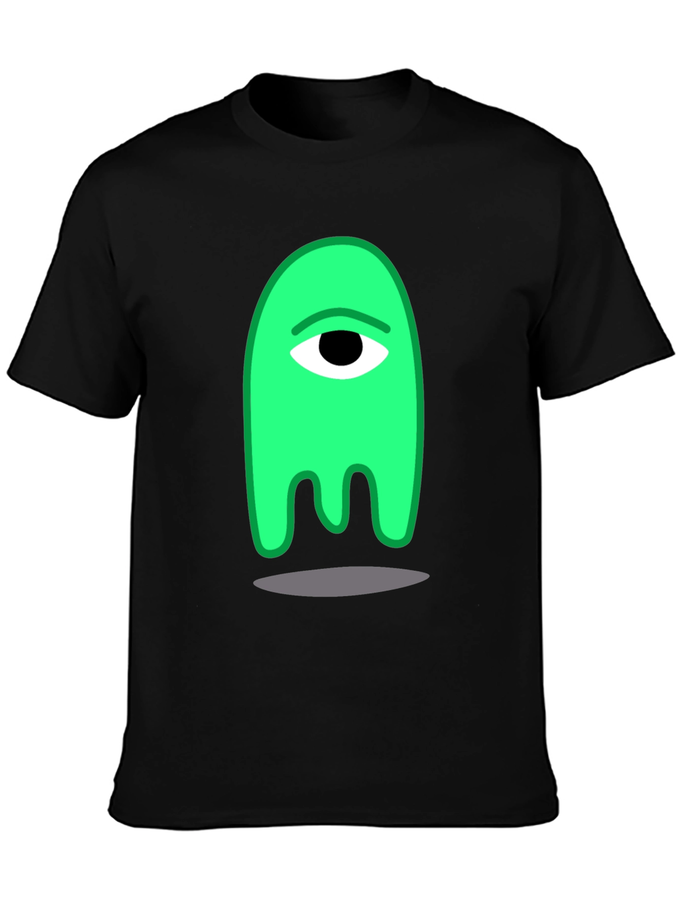 One-Eyed Green Monster Graphic Tee