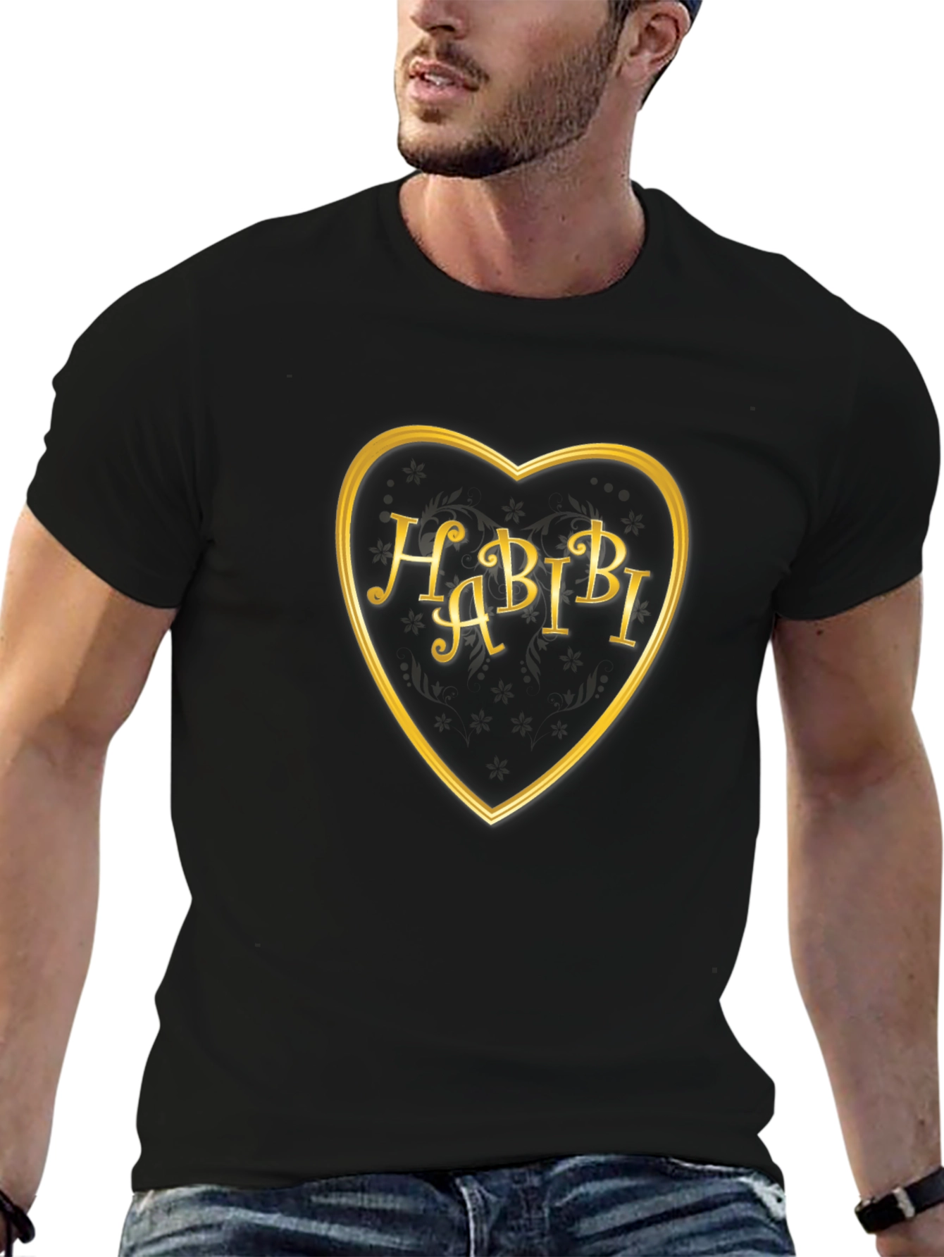 Habibi Heart T-Shirt - Love Gift