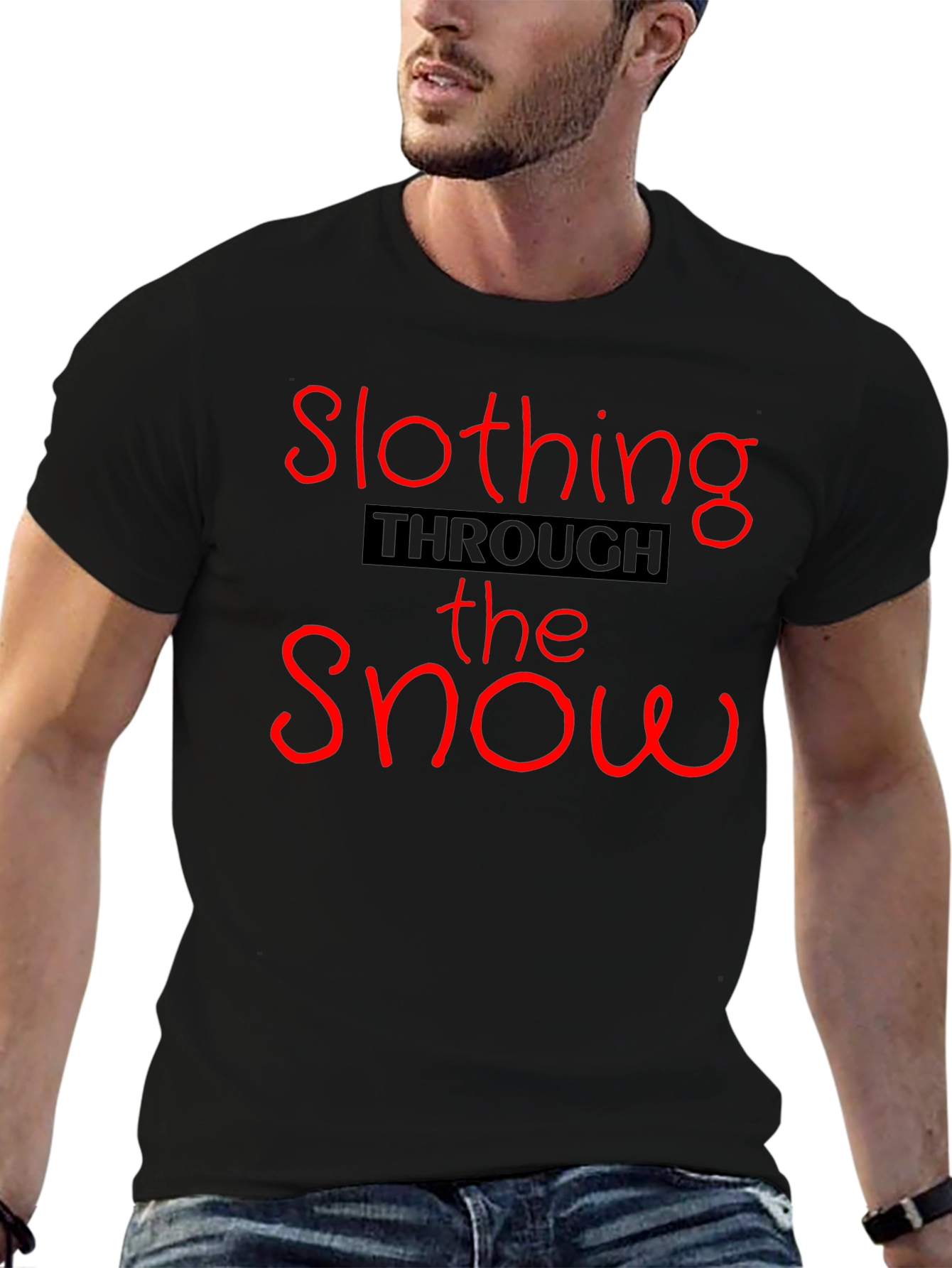 Slothing Through the Snow T-Shirt