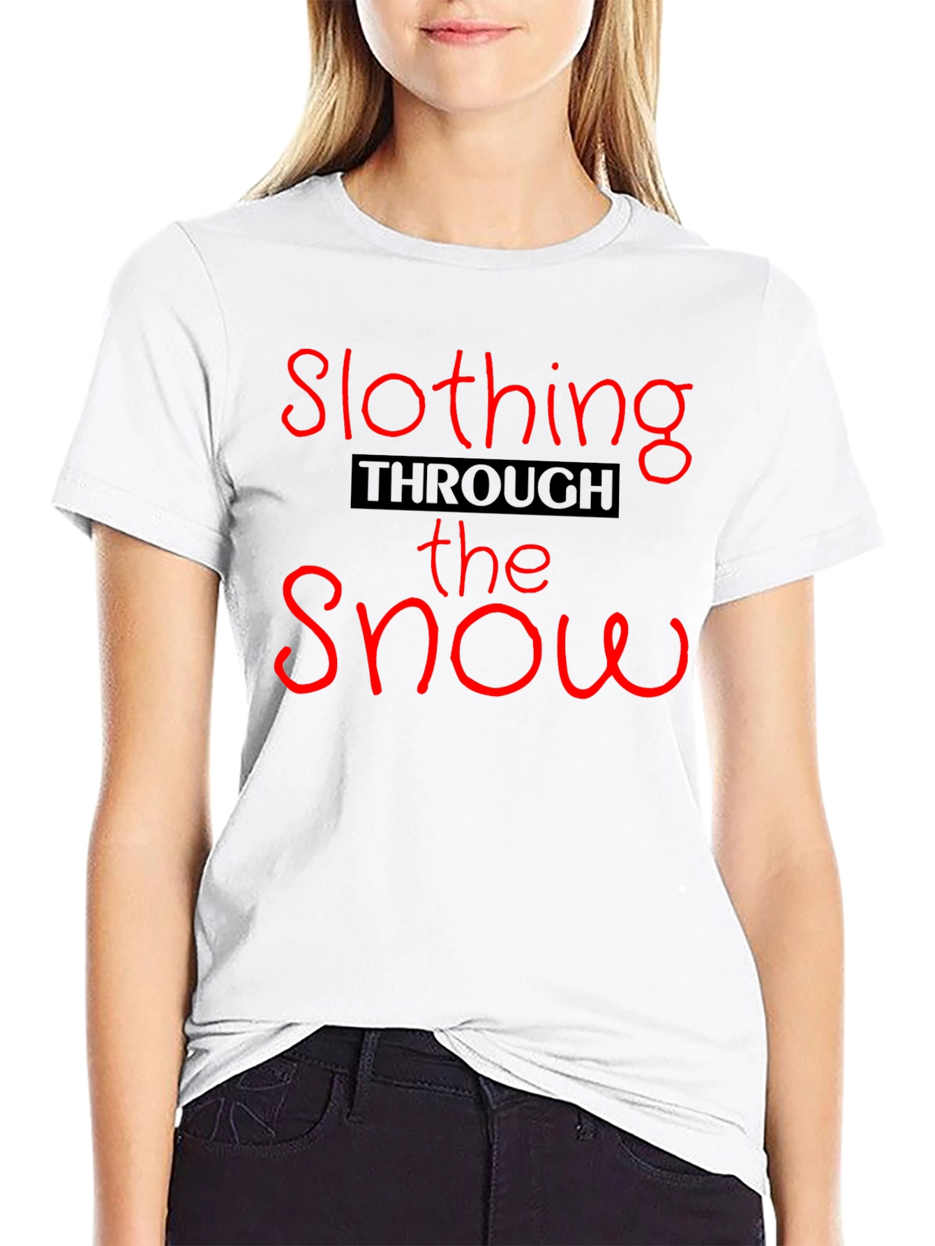 Slothing Through the Snow T-Shirt