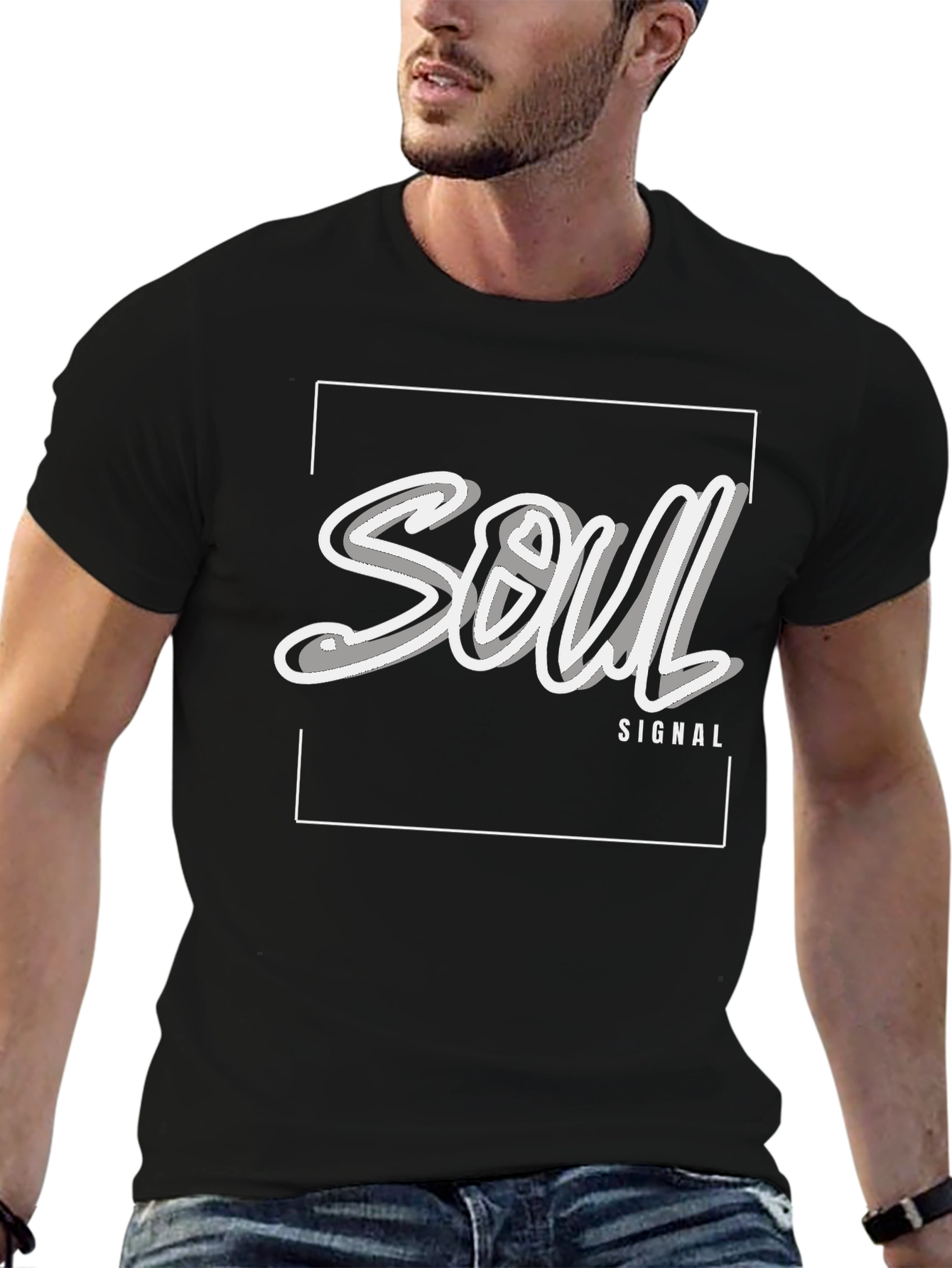 Soul Signal Black Graphic Tee