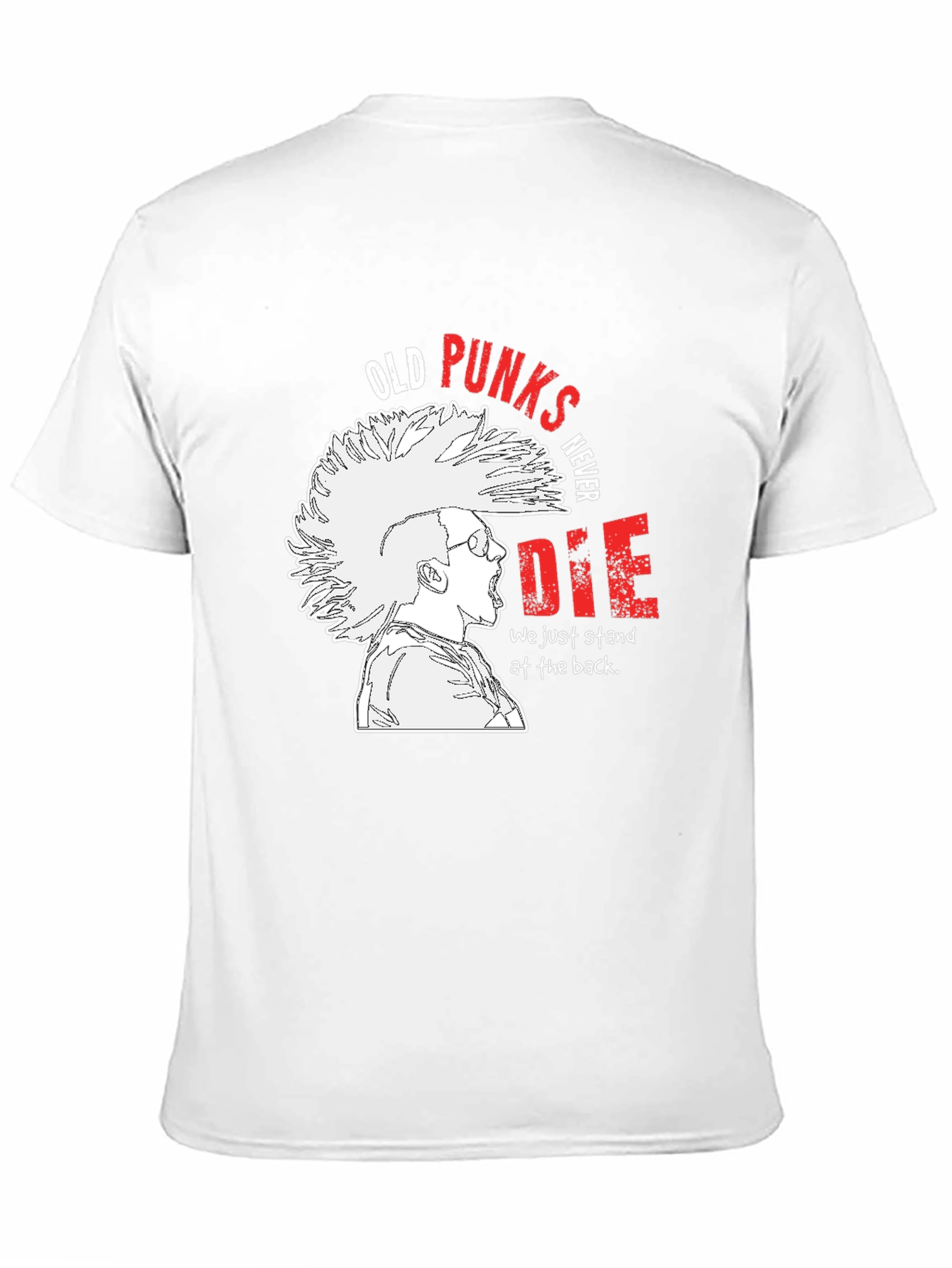 Old Punks Never Die Graphic T-Shirt