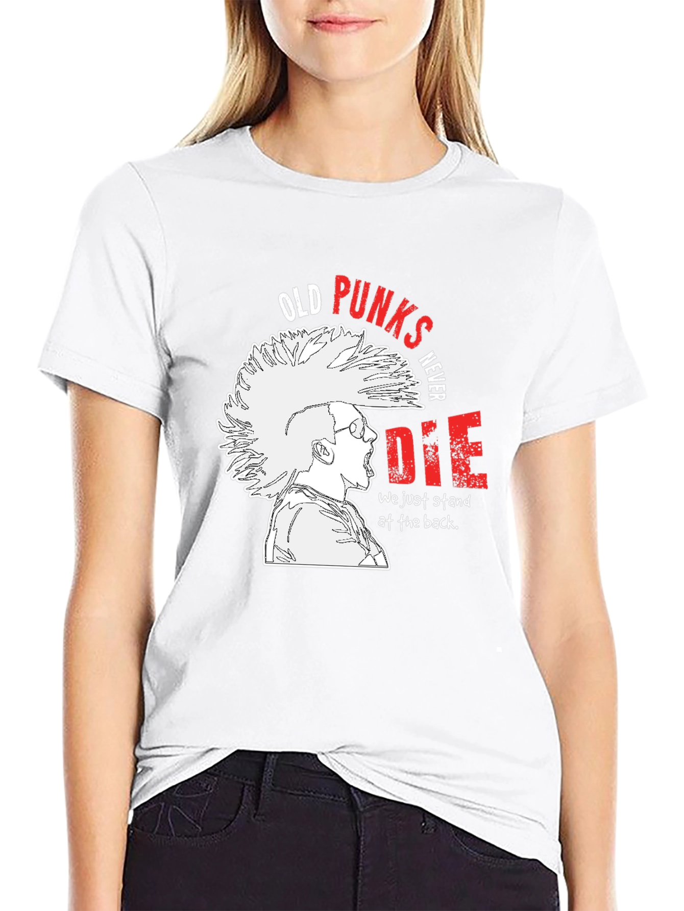Old Punks Never Die Graphic T-Shirt