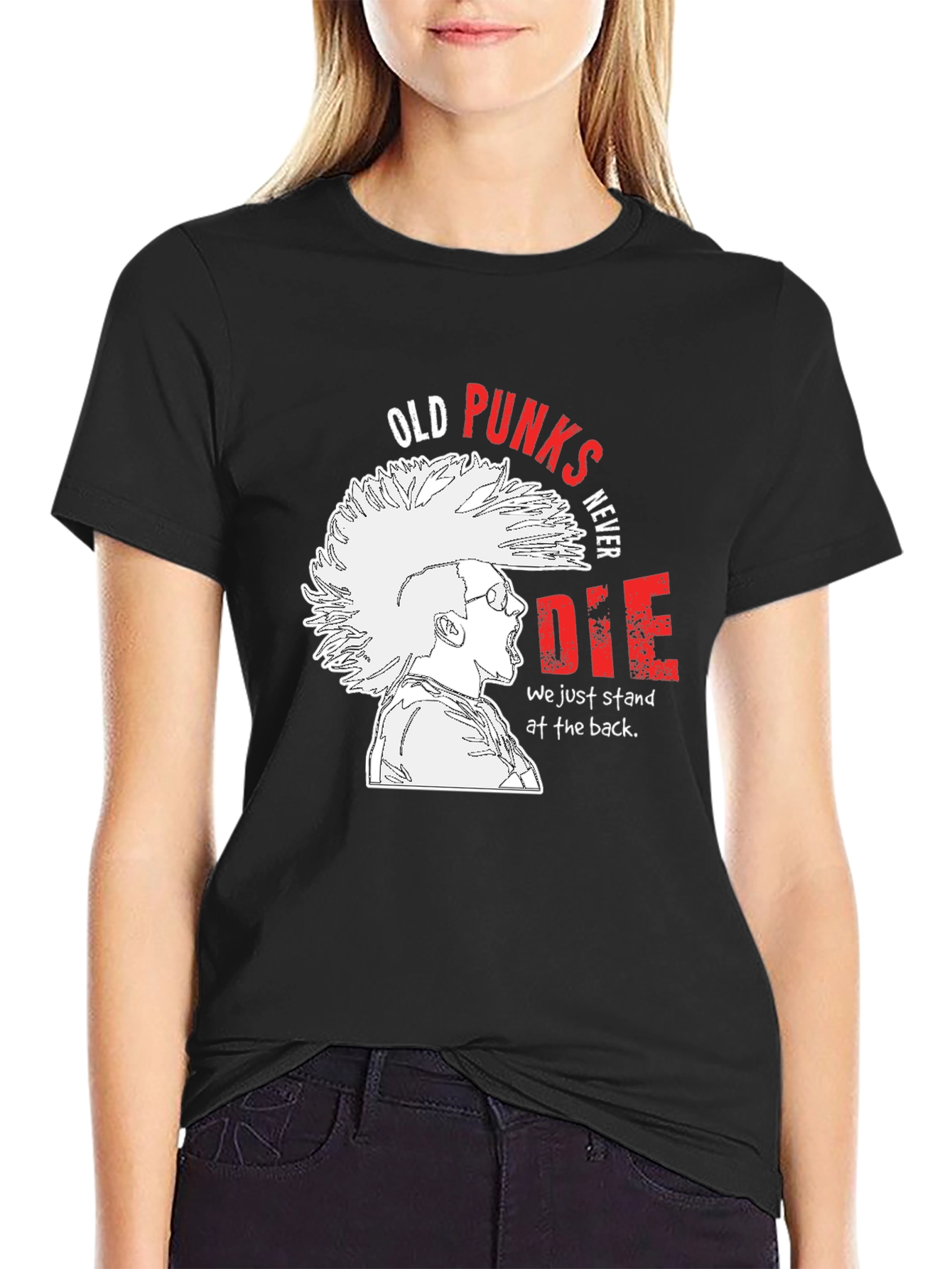 Old Punks Never Die Graphic T-Shirt