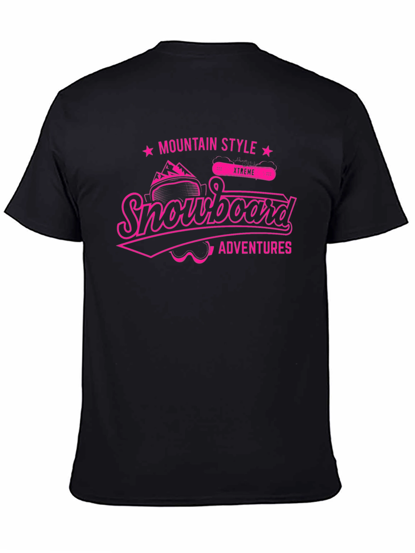 Snowboard Adventures T-Shirt - Mountain Style Tee