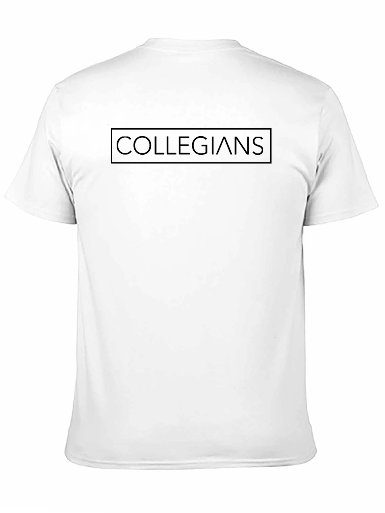 Collegians Black Crew Neck T-Shirt