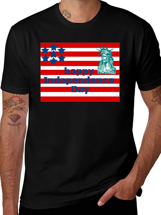 Happy Independence Day Graphic T-Shirt