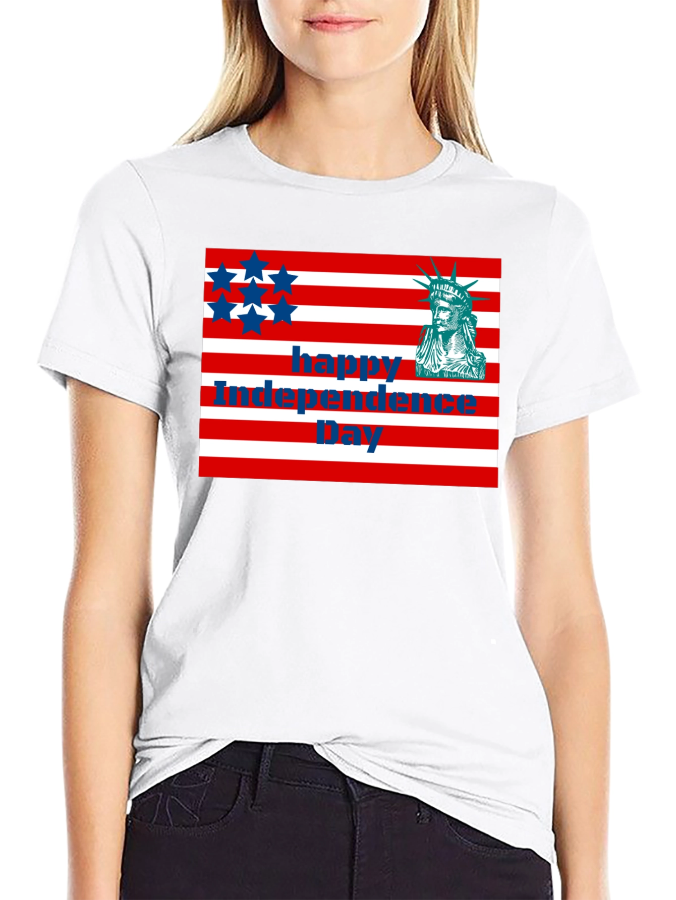 Happy Independence Day Graphic T-Shirt