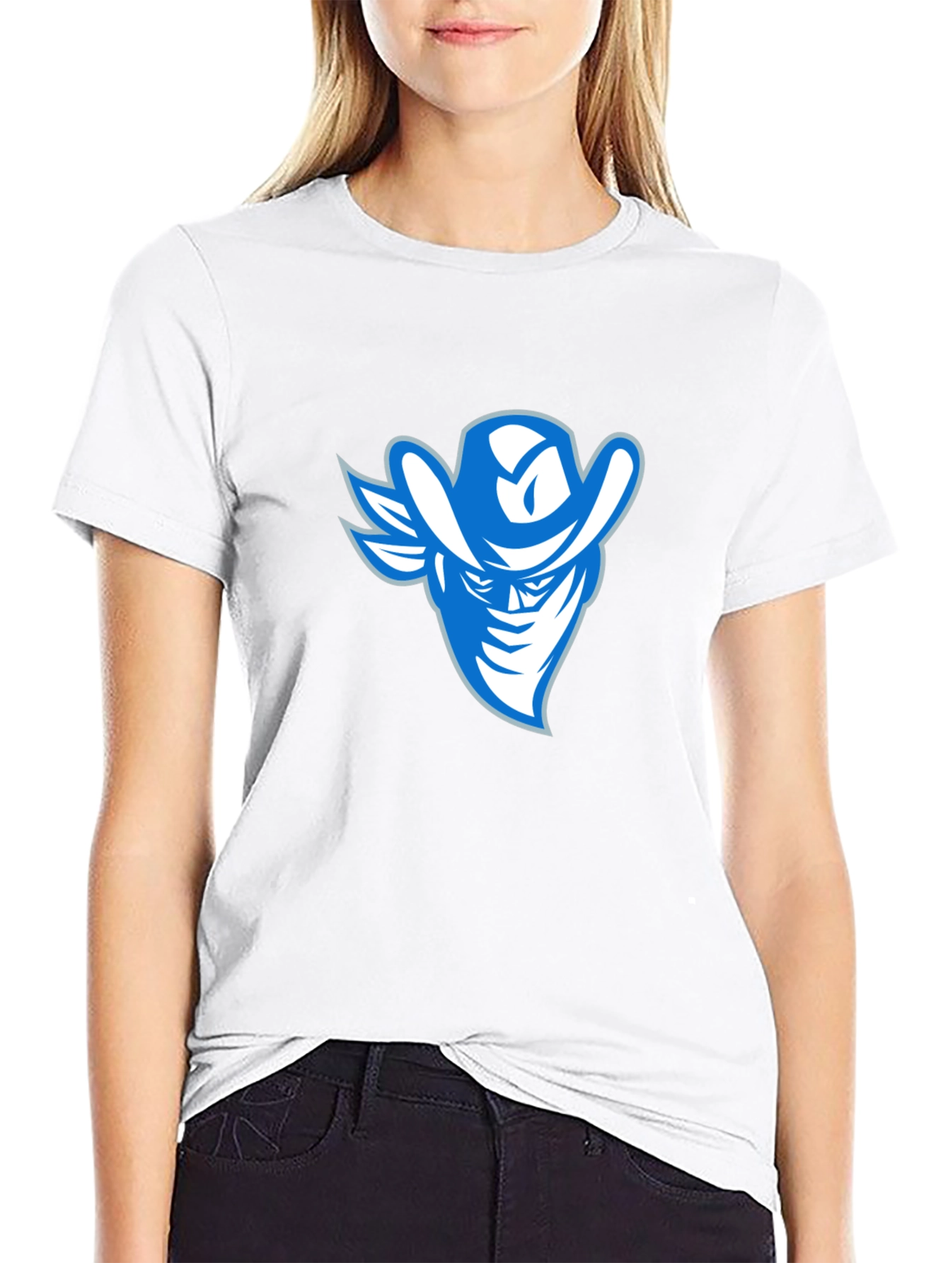 Cowboy Bandit Graphic Tee - Cool Casual Style