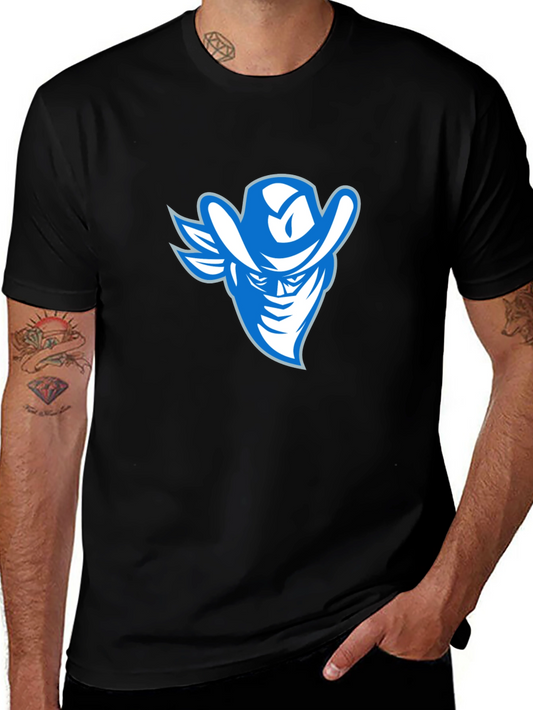 Cowboy Bandit Graphic Tee - Cool Casual Style