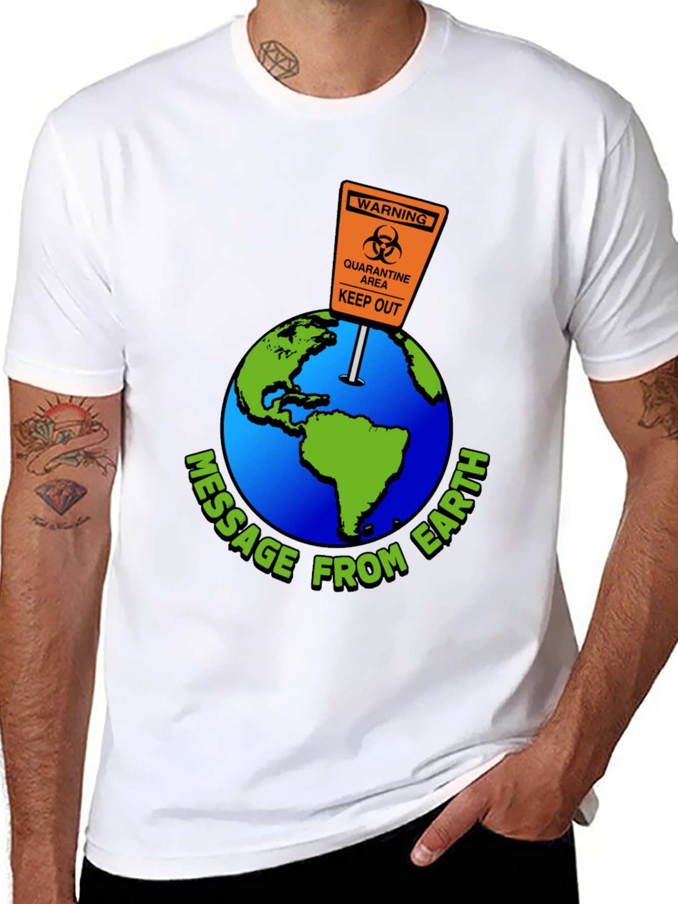 Message from Earth Quarantine T-Shirt