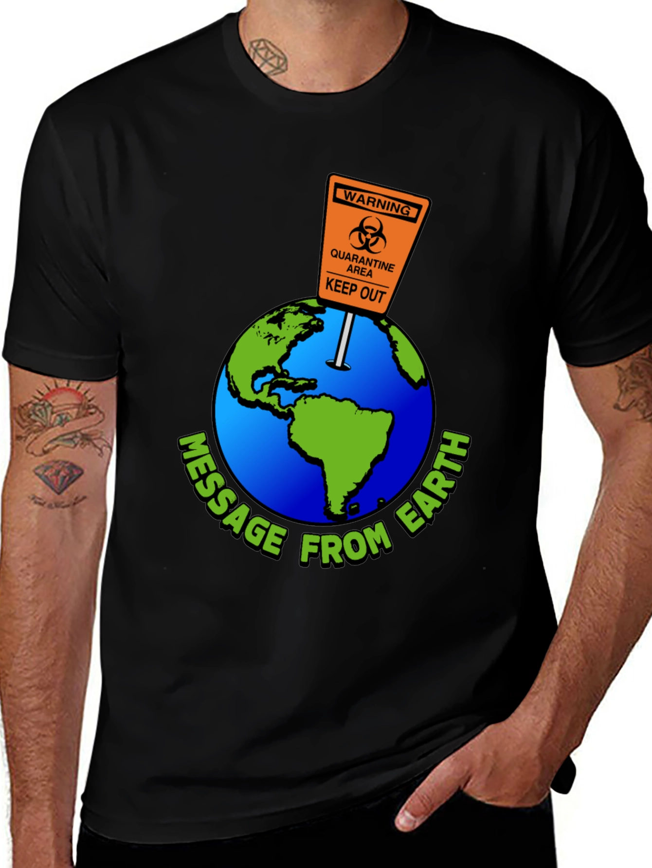 Message from Earth Quarantine T-Shirt