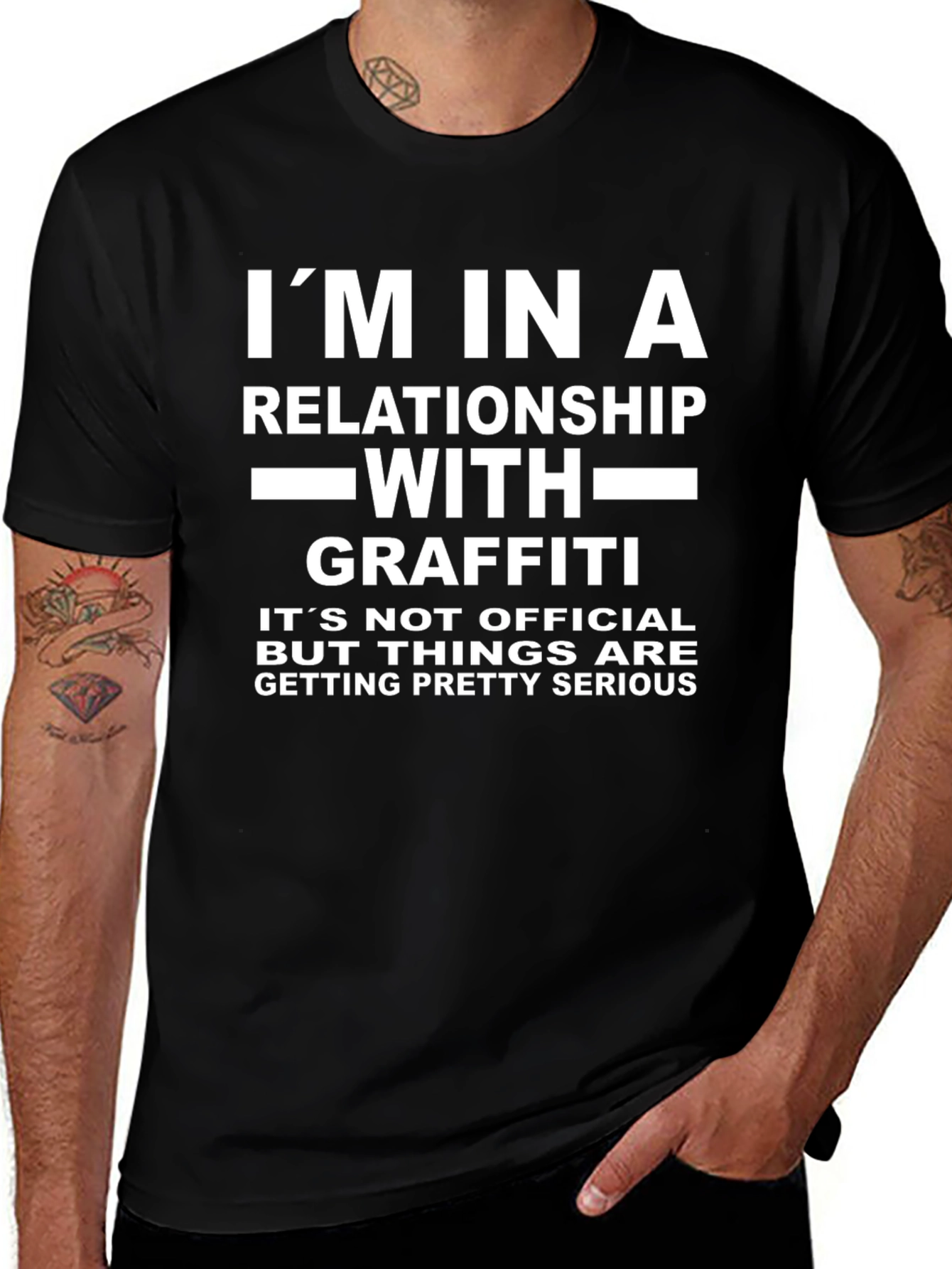 Relationship with Graffiti - Graphic T-Shirt
