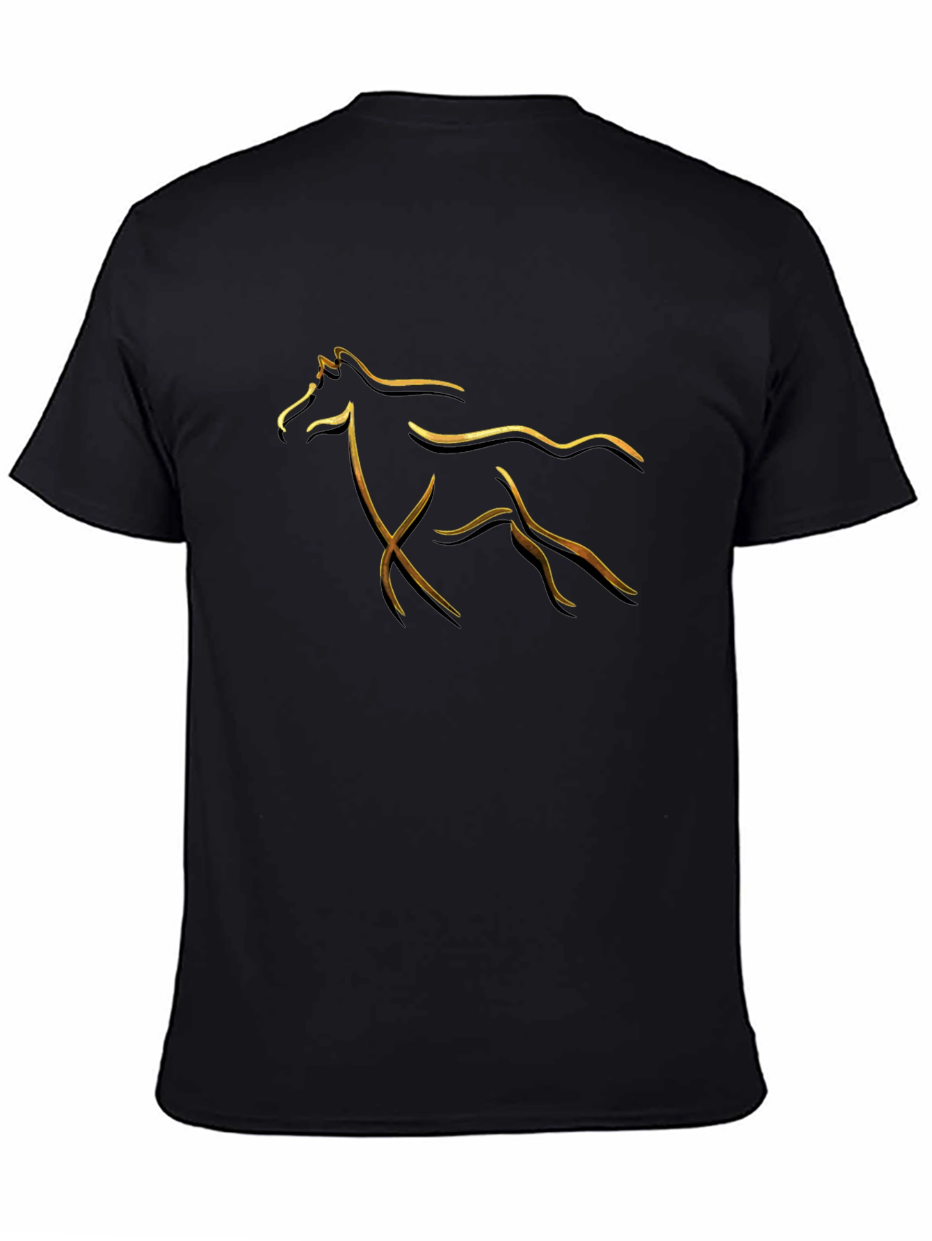 Abstract Horse Tee - Stylish Animal Graphic T-Shirt