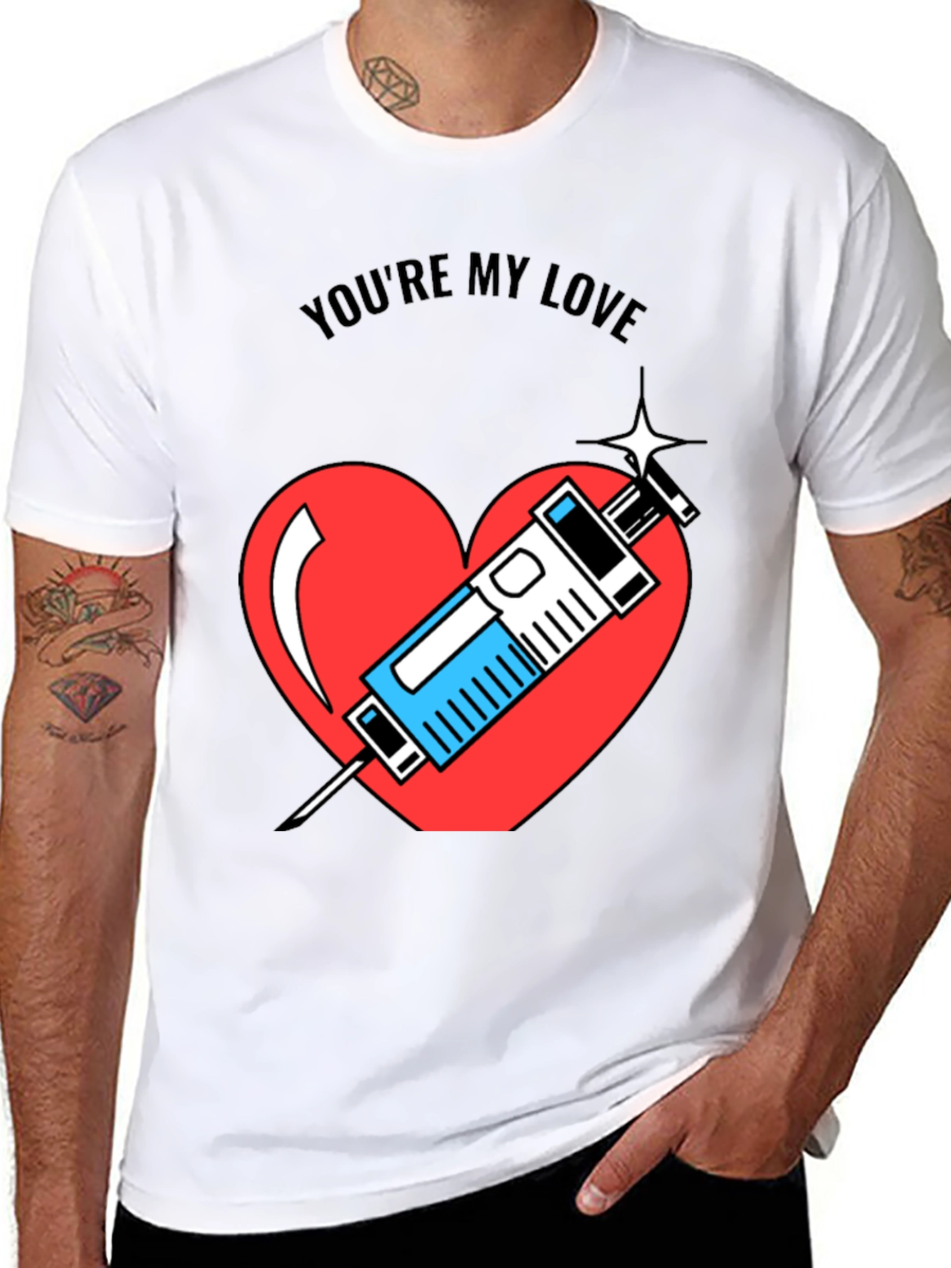 Youre My Love Medical Heart T-Shirt