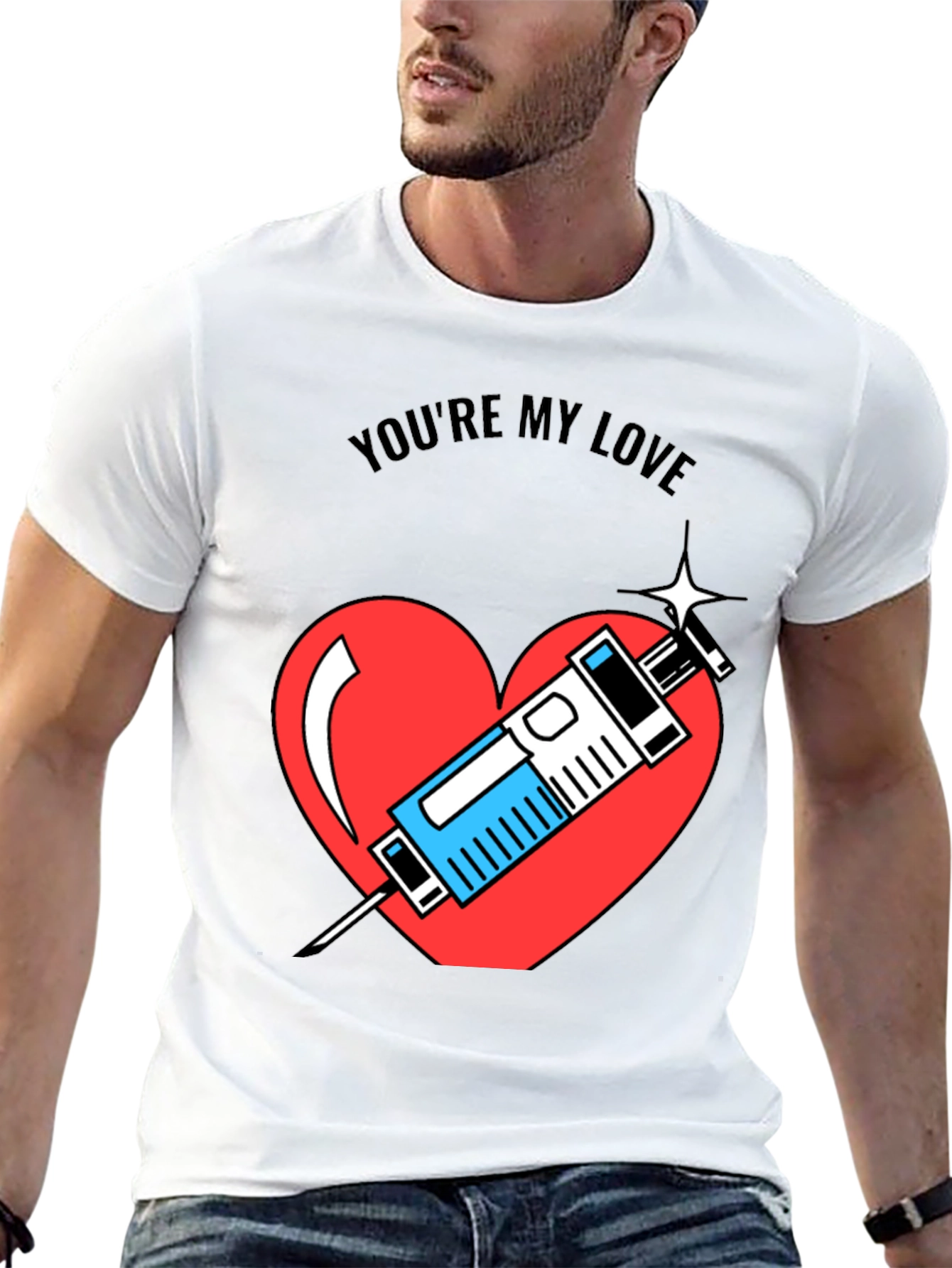 Youre My Love Medical Heart T-Shirt