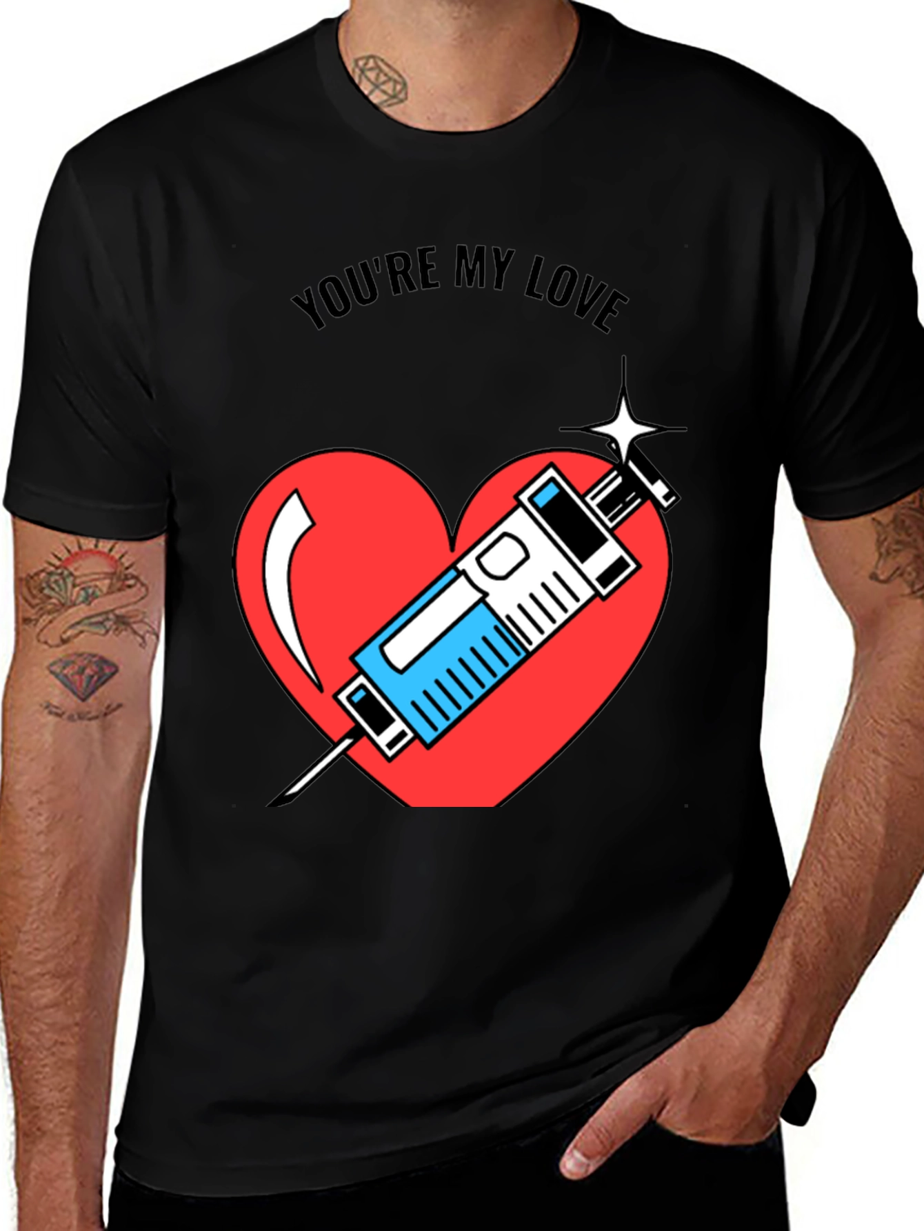 Youre My Love Medical Heart T-Shirt