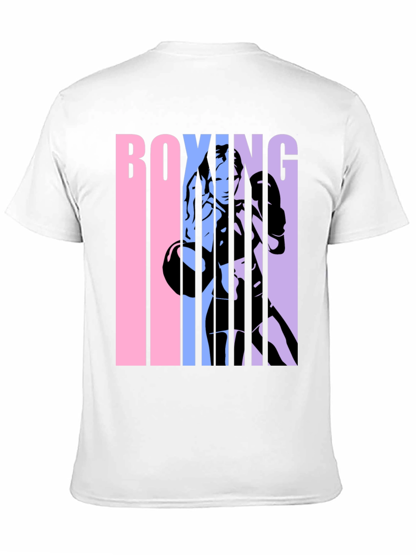Boxing Silhouette Graphic T-Shirt