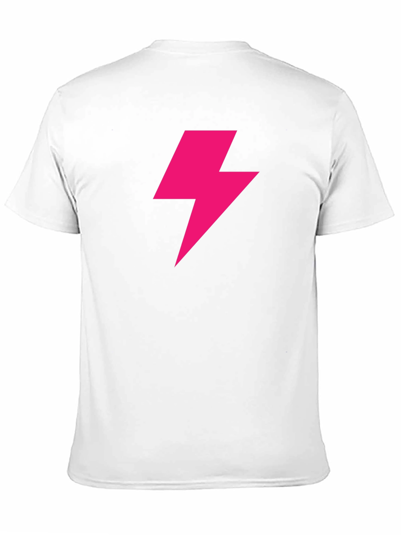 Lightning Bolt Graphic Tee - Bold Black T-Shirt