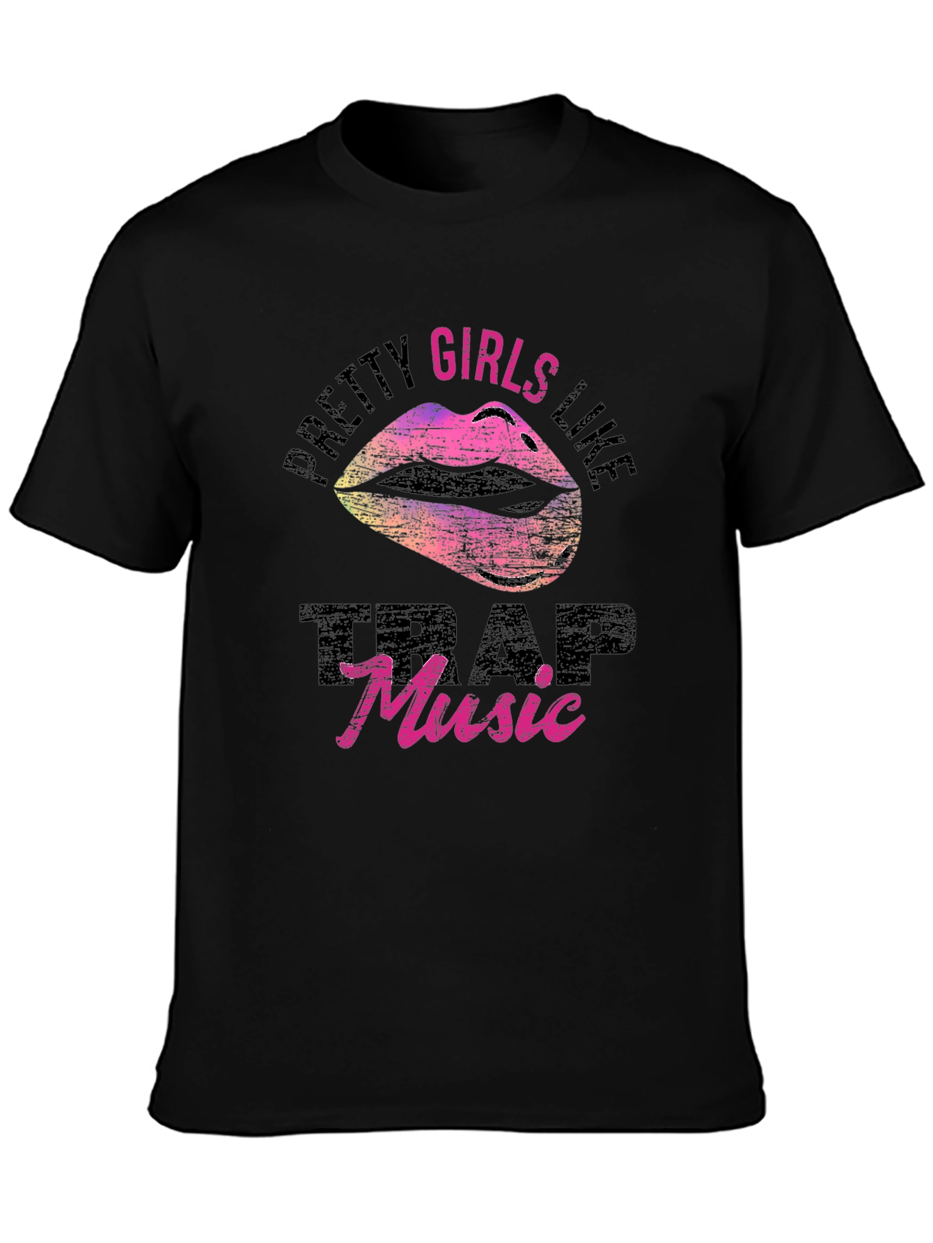 Pretty Girls Like Trap Music Graphic Tee