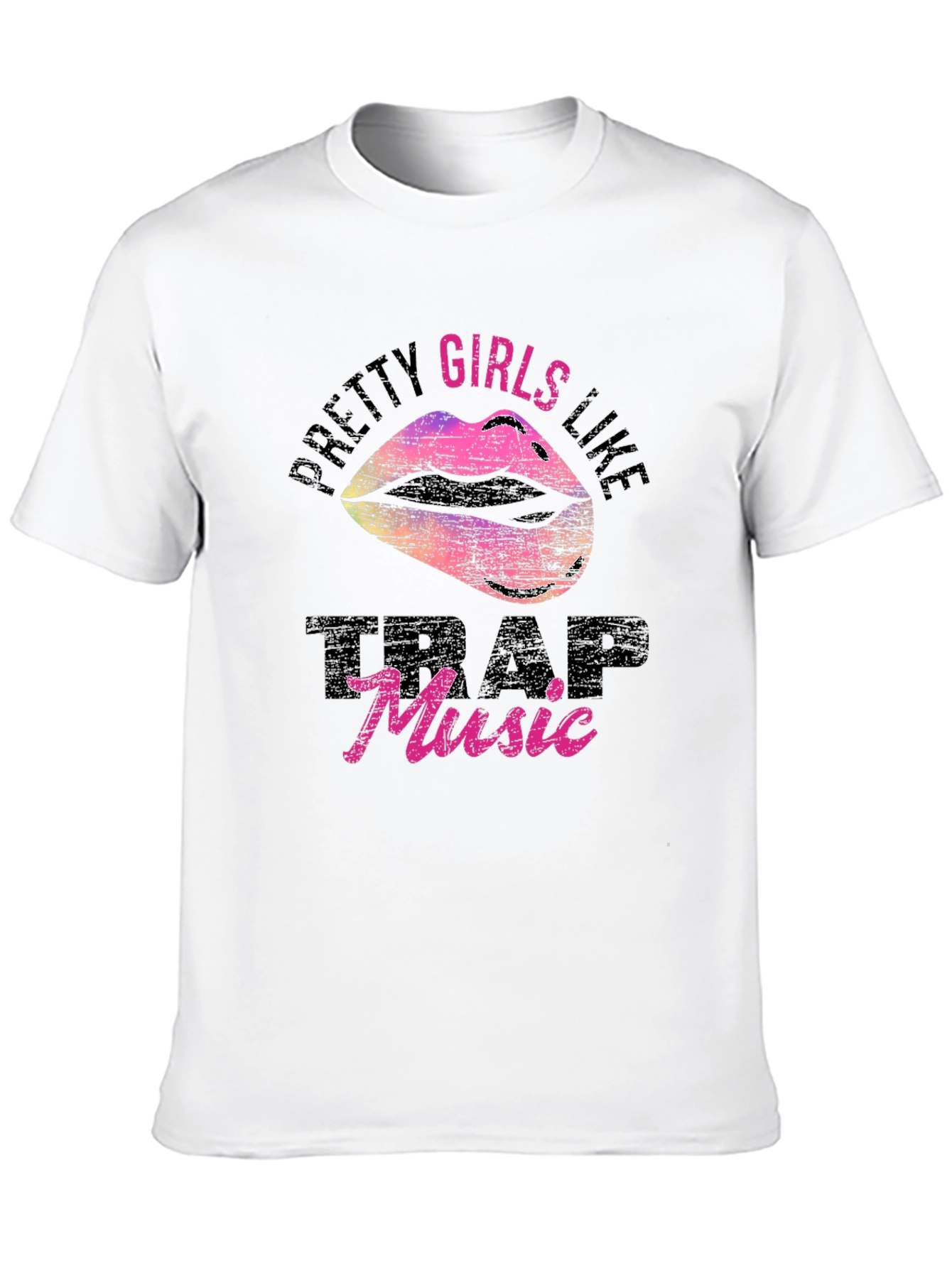 Pretty Girls Like Trap Music Graphic Tee