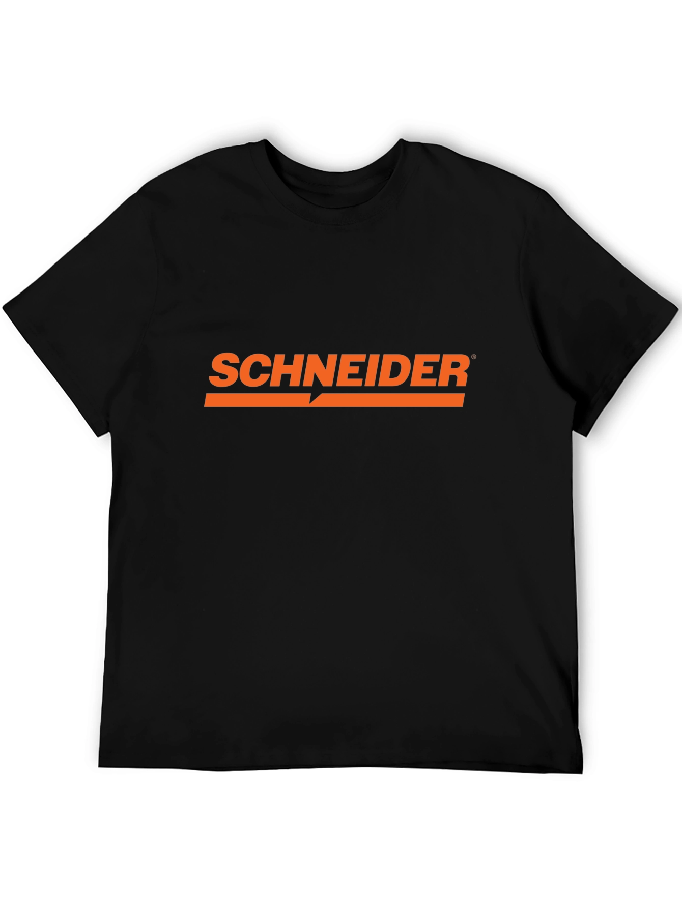 Schneider Electric Black Cotton T-Shirt