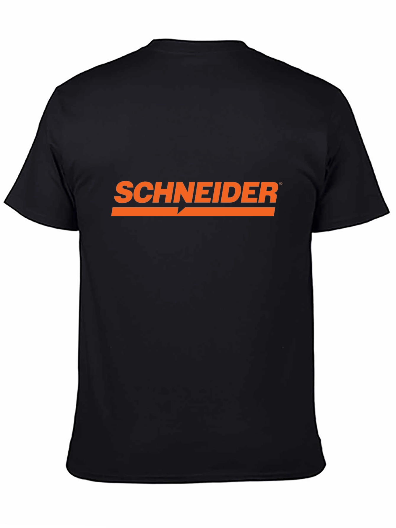 Schneider Electric Black Cotton T-Shirt