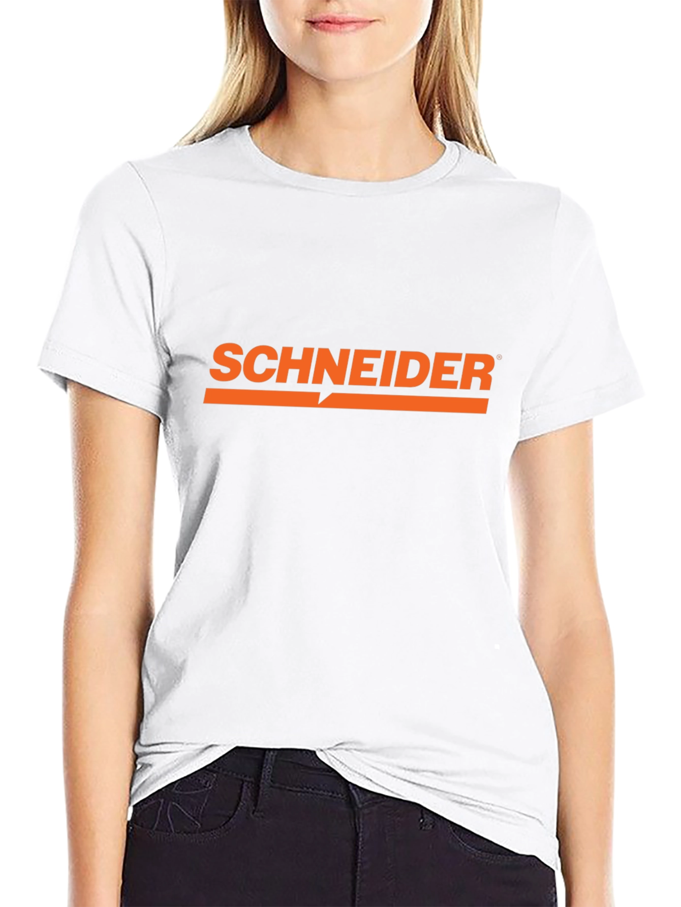 Schneider Electric Black Cotton T-Shirt