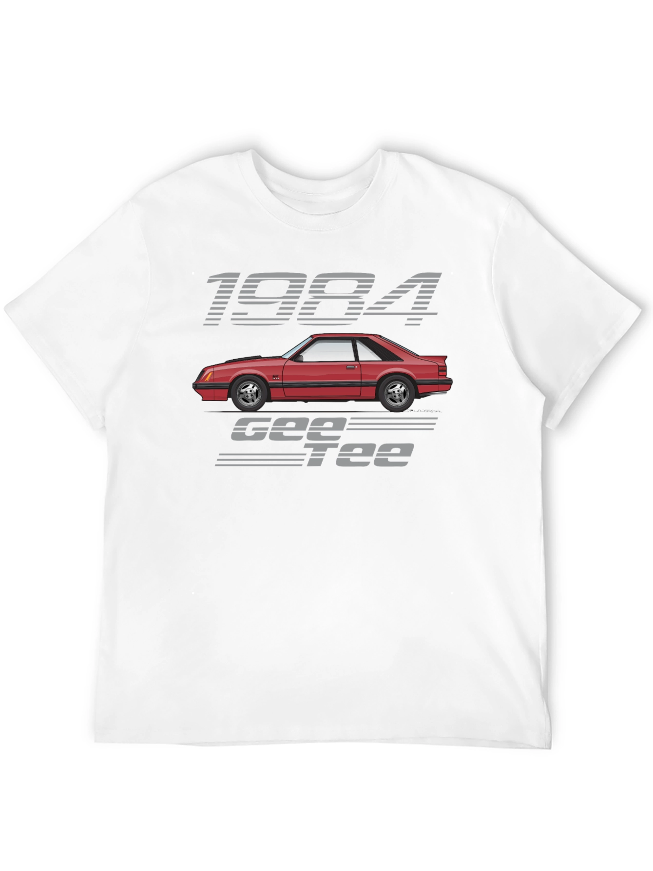 1984 Fox Body Mustang T-Shirt