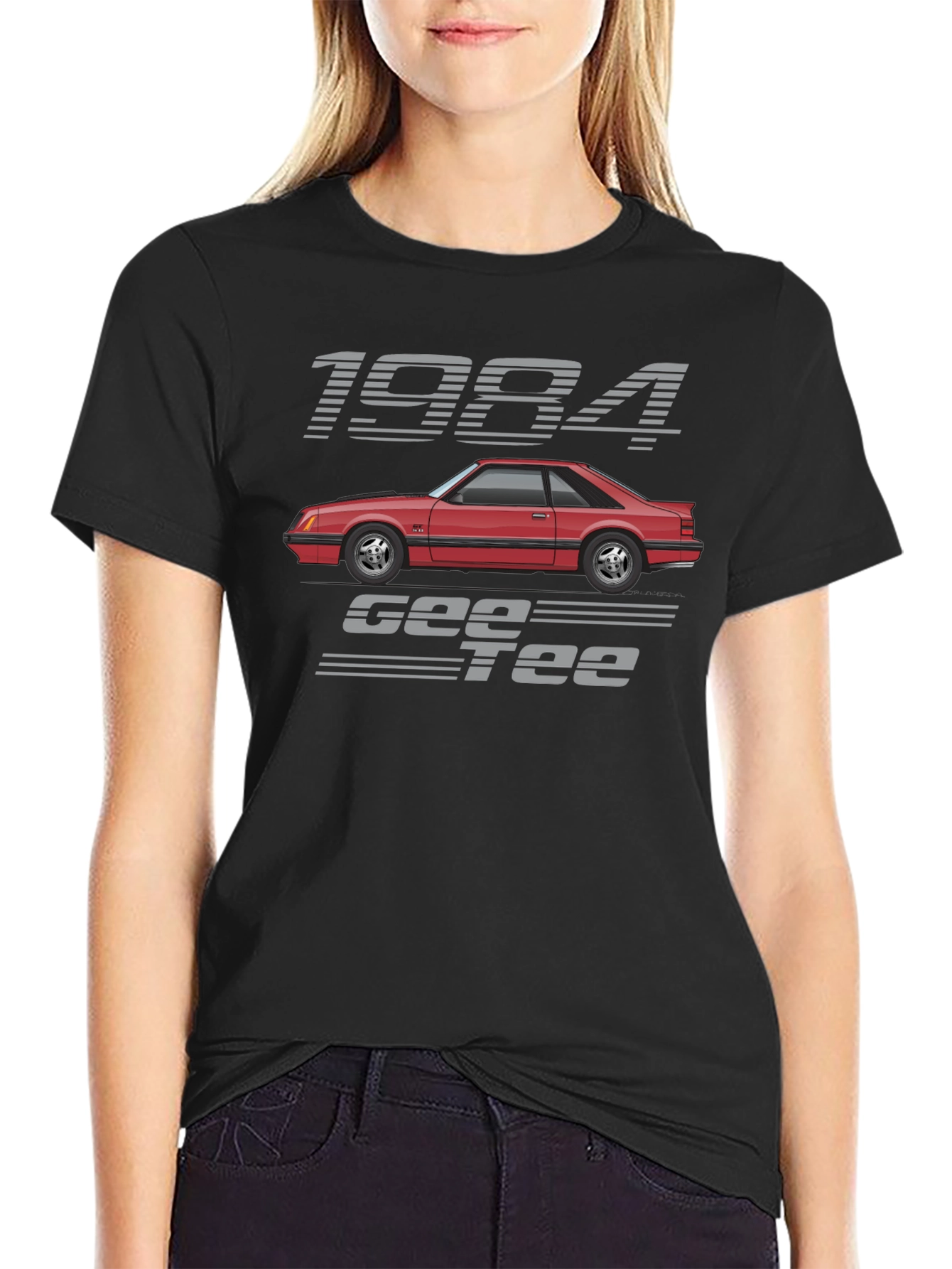 1984 Fox Body Mustang T-Shirt