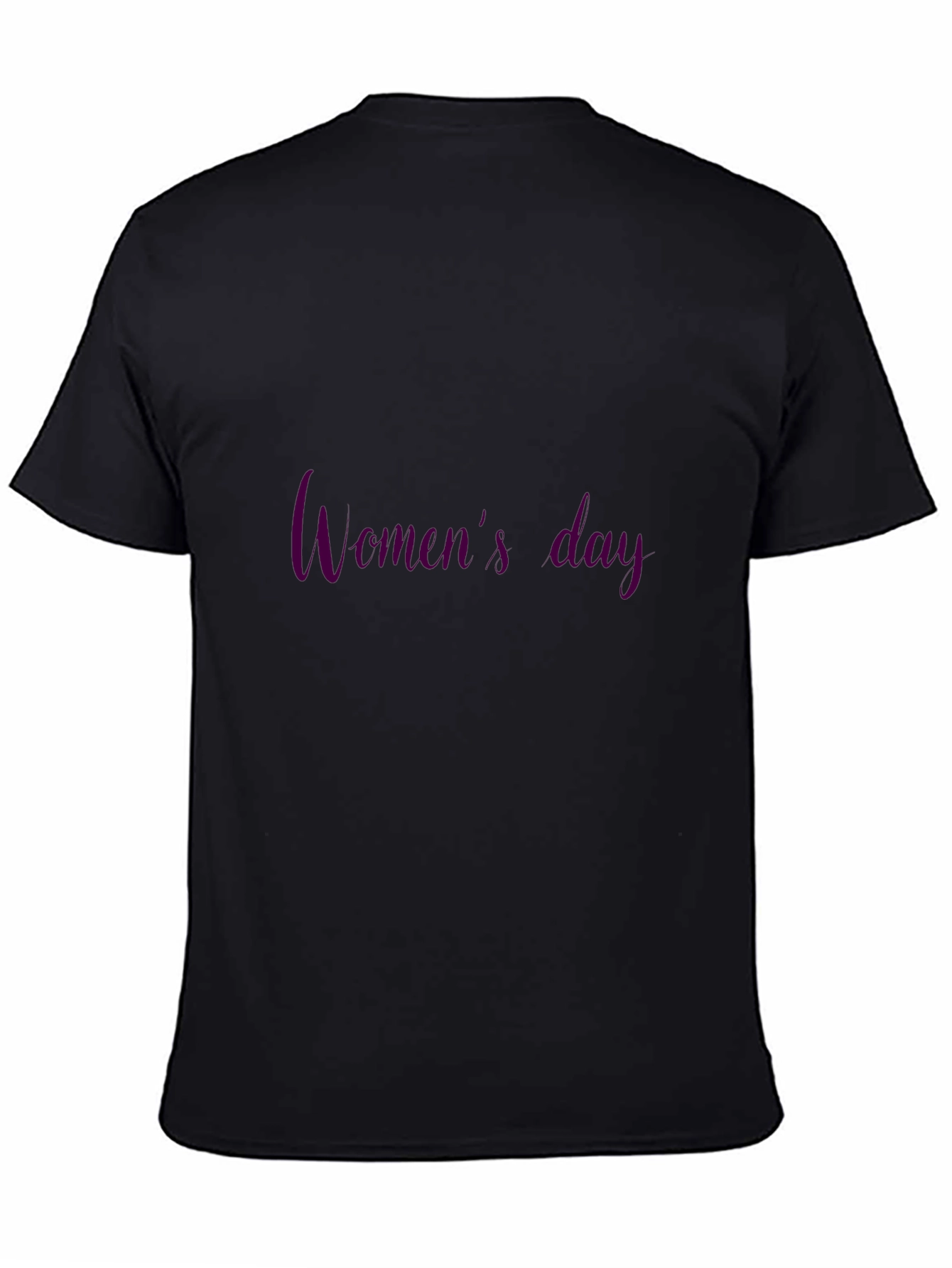Womens Day Black T-Shirt