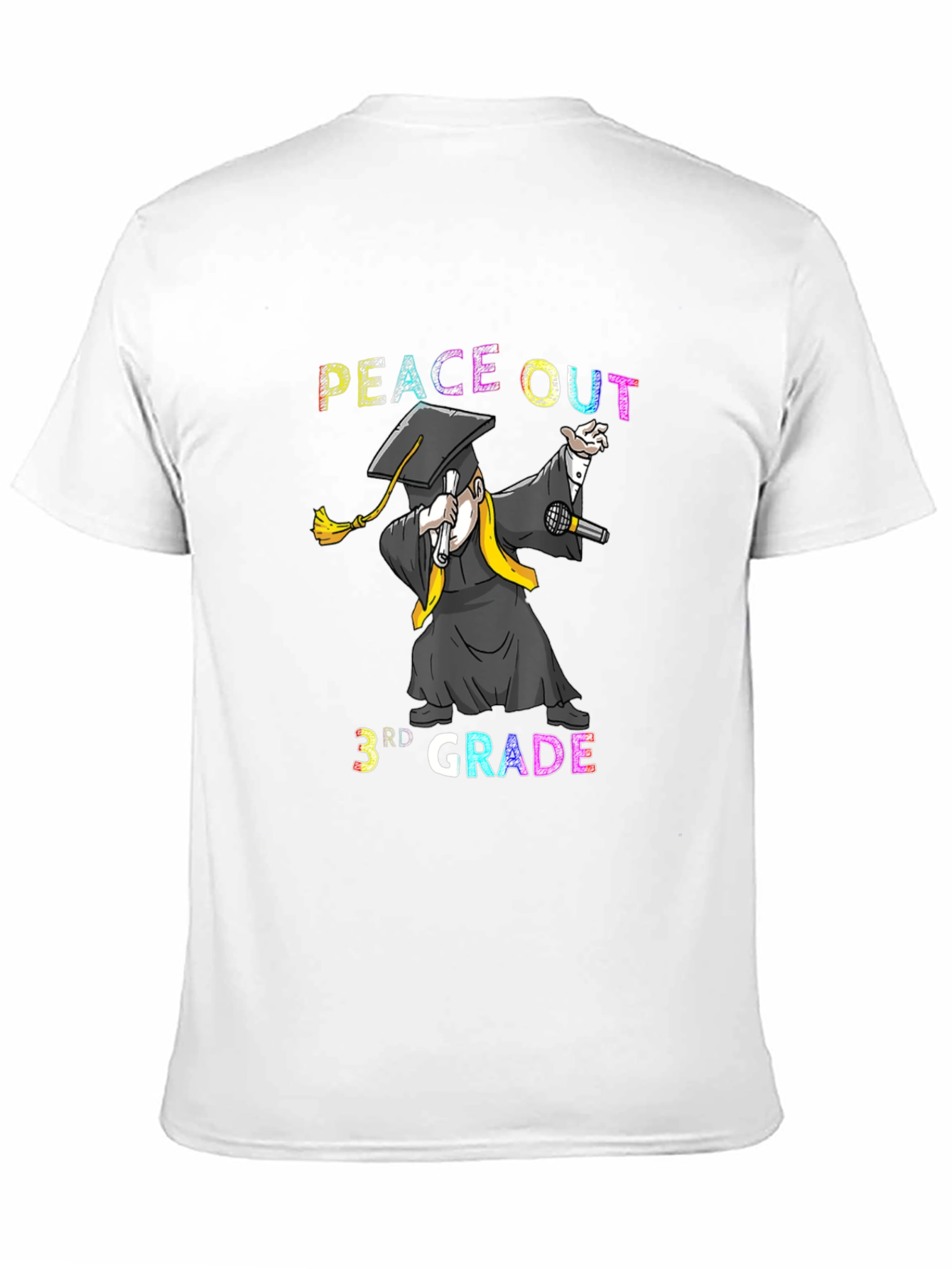 Peace Out 3rd Grade Graduation T-Shirt