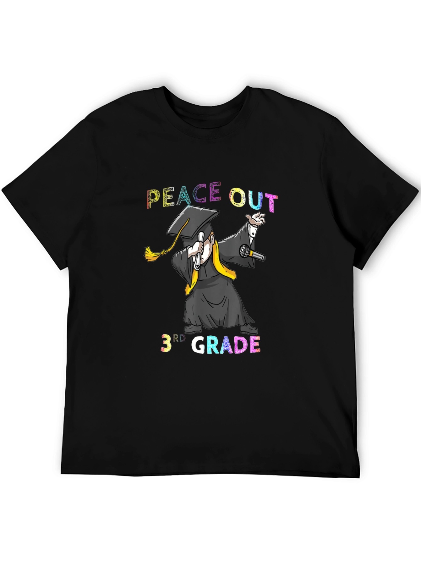 Peace Out 3rd Grade Graduation T-Shirt
