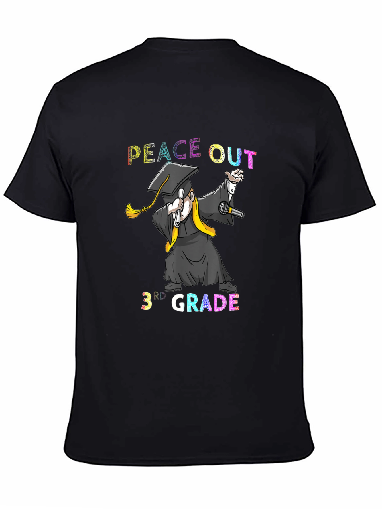 Peace Out 3rd Grade Graduation T-Shirt