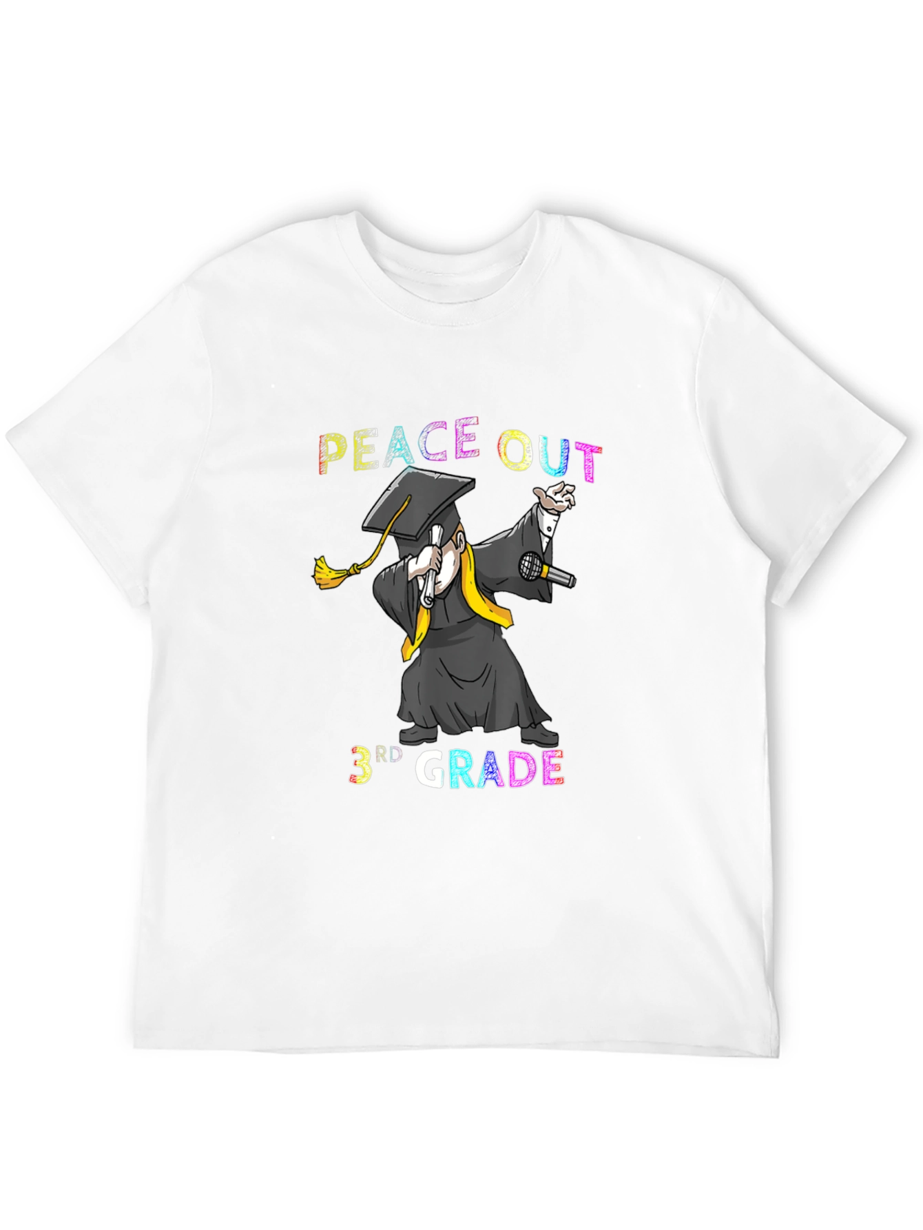 Peace Out 3rd Grade Graduation T-Shirt