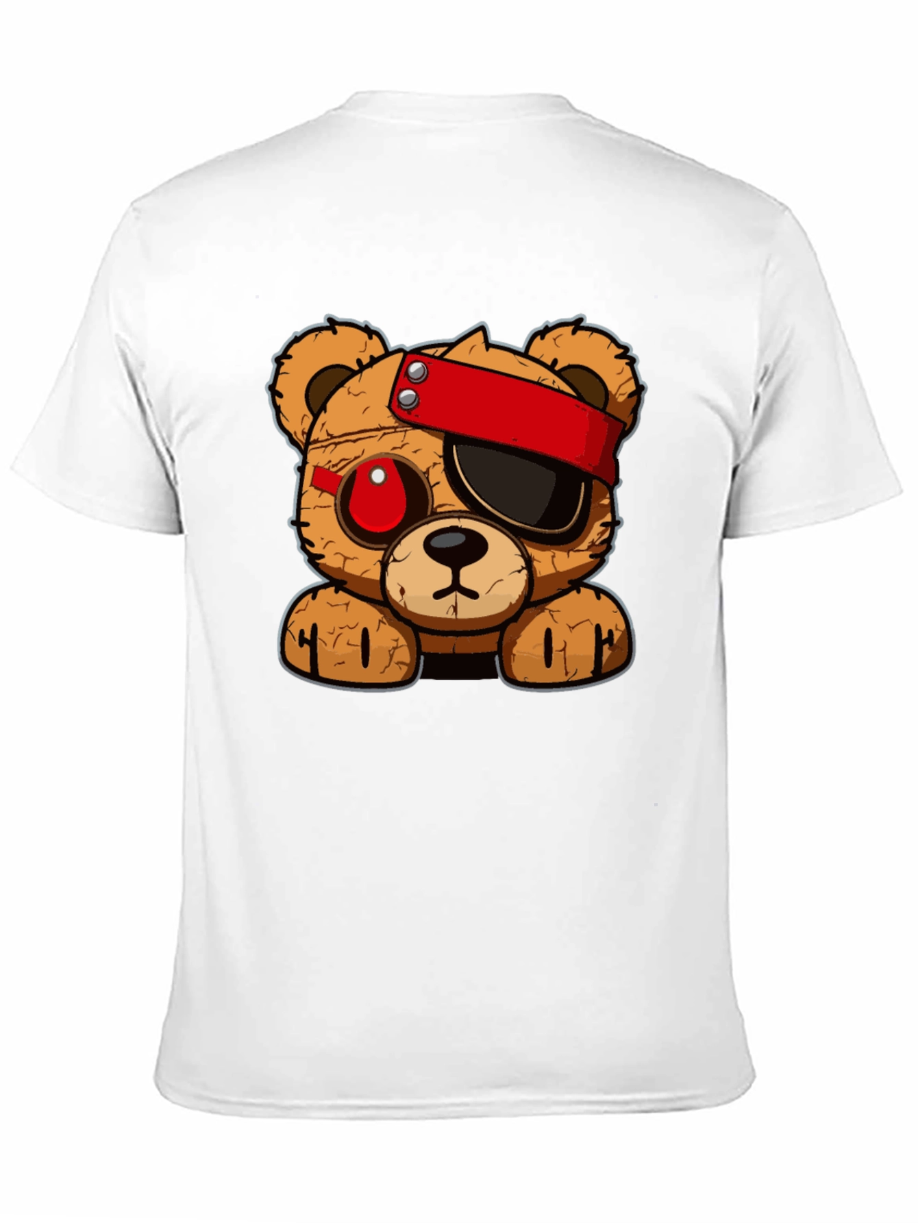Edgy Teddy Bear Graphic Tee