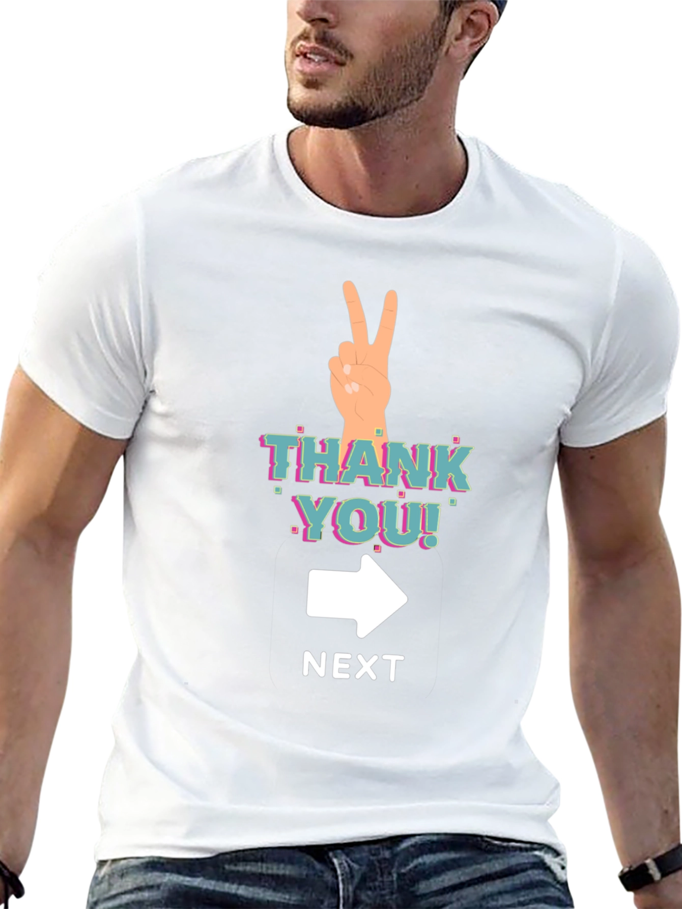 Trendy Thank You Next Graphic Tee
